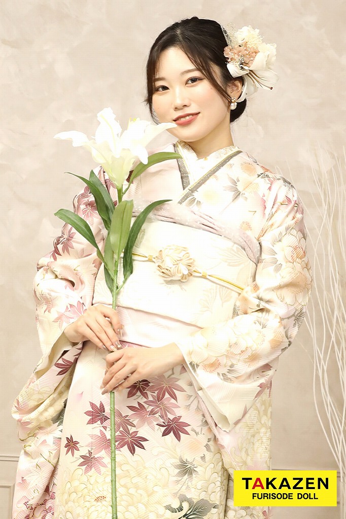 成人式 レンタル 振袖 可愛い 今どき 淡い色