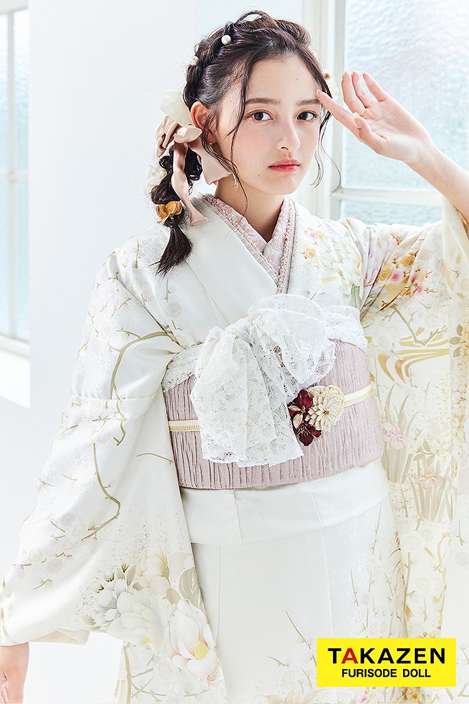 成人式 レンタル 振袖 可愛い 今どき 淡い色