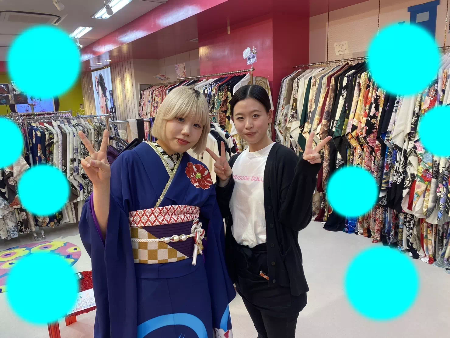 タカゼン TAKAZEN神戸三宮店 振袖 レトロ かわいい 成人式