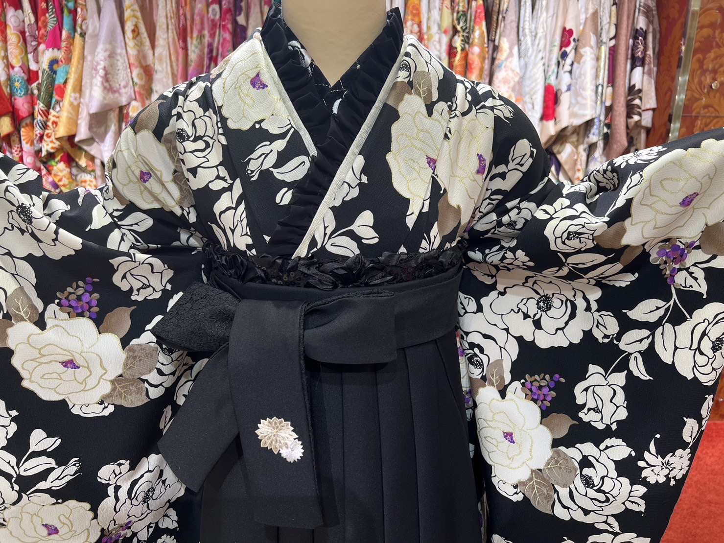 袴 振袖 レンタル 大阪 梅田 安い かわいい イマドキ くすみカラー レース オシャレ 派手 被らない 個性的 シンプル 前撮り ペット可