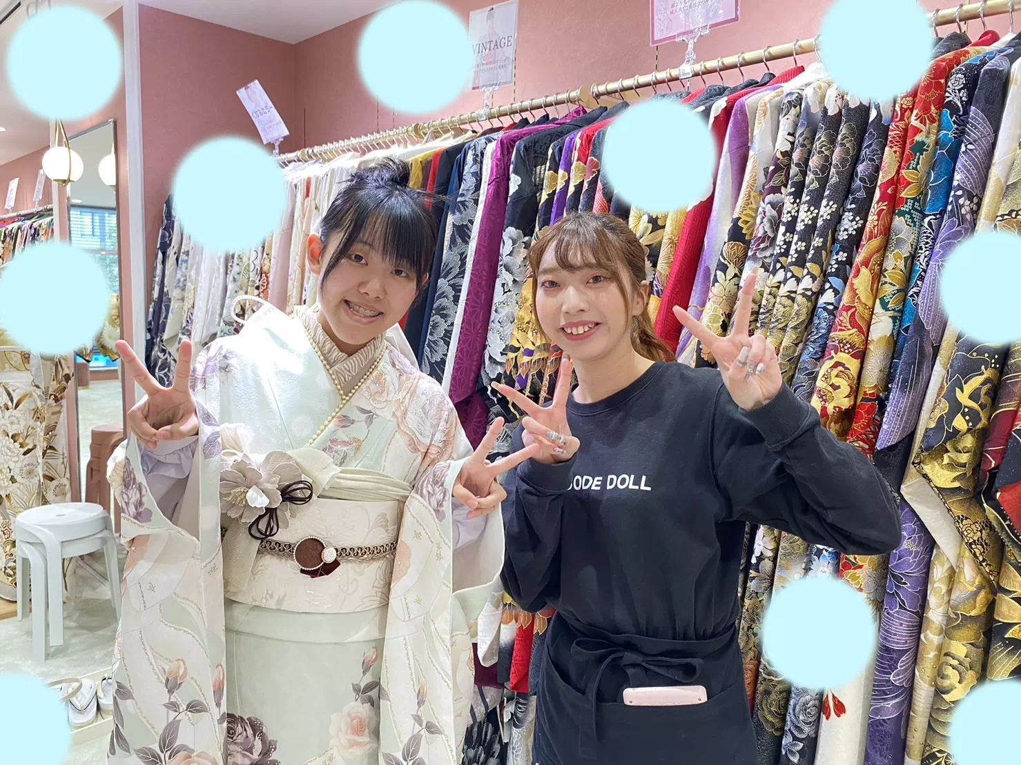 【TAKAZEN姫路店】♡30日 ミントカラーが可愛い♡女の子らしい雰囲気が似合う加古川市2026年成人の可愛い姫ちゃんのご紹介♡