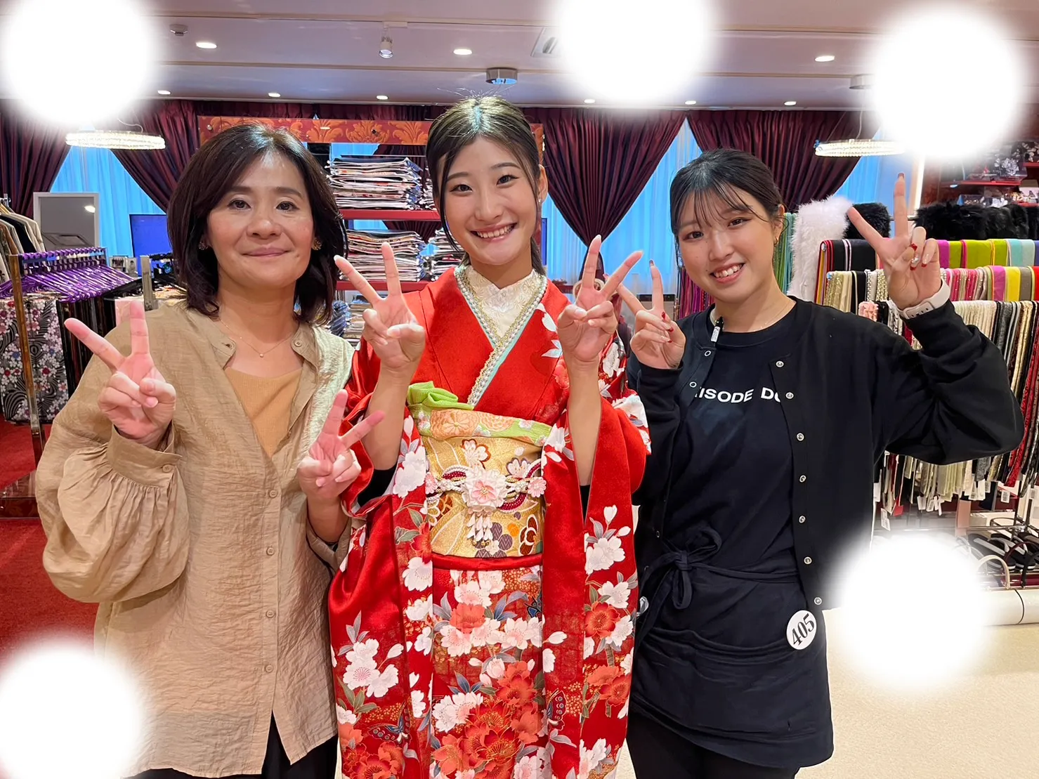 成人式 前撮り 梅田 袴 くすみカラー かわいい イマドキ 淡色 古典 タカゼン 撮影