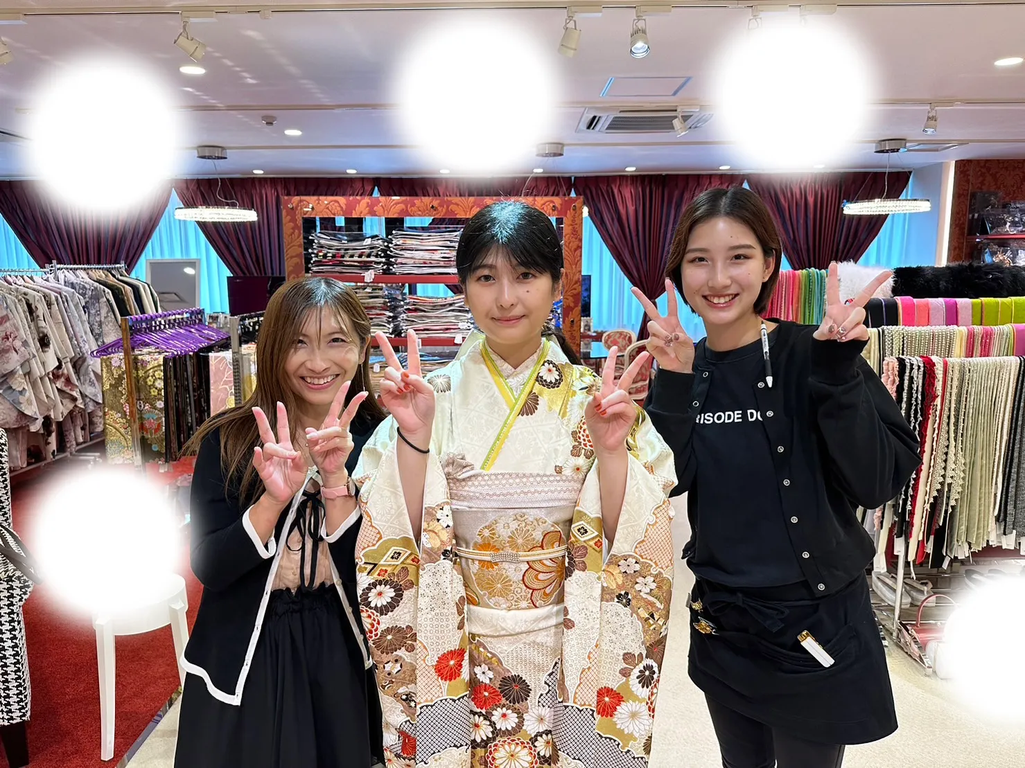成人式　前撮り　梅田　袴　くすみカラー　かわいい　イマドキ　淡色　古典　タカゼン　撮影