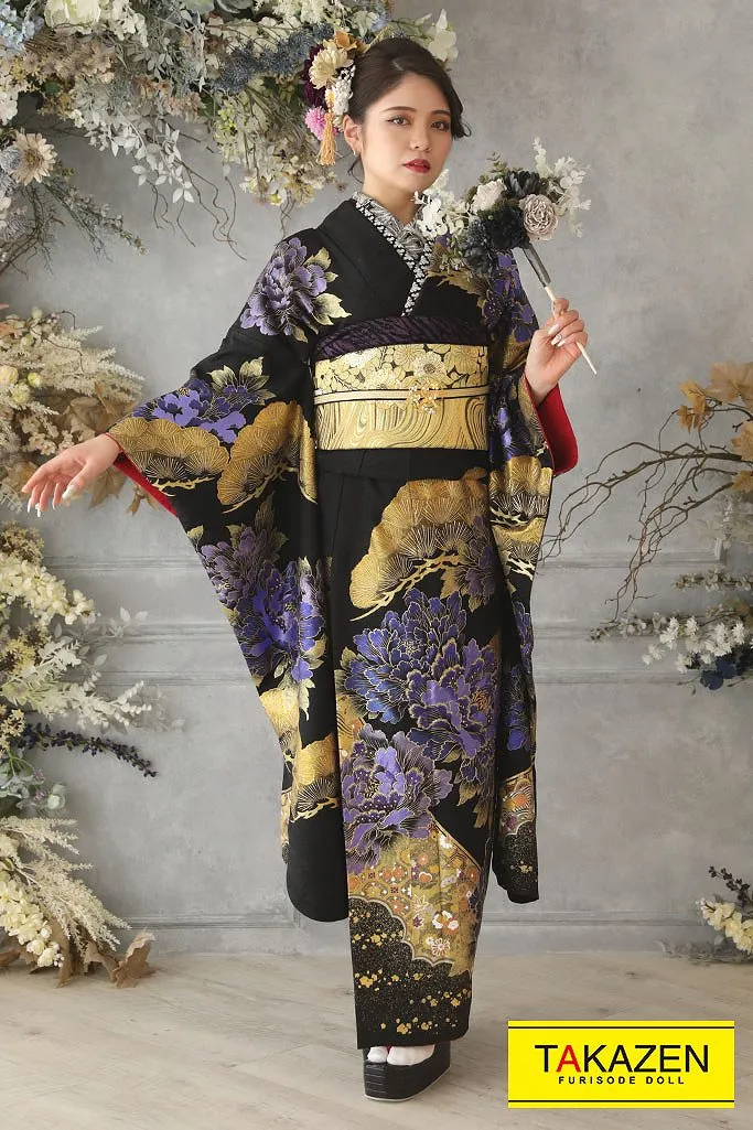 振袖レンタル 奈良 橿原 かわいい おしゃれ 個性派 かわいい かっこいい くすみ イマドキ