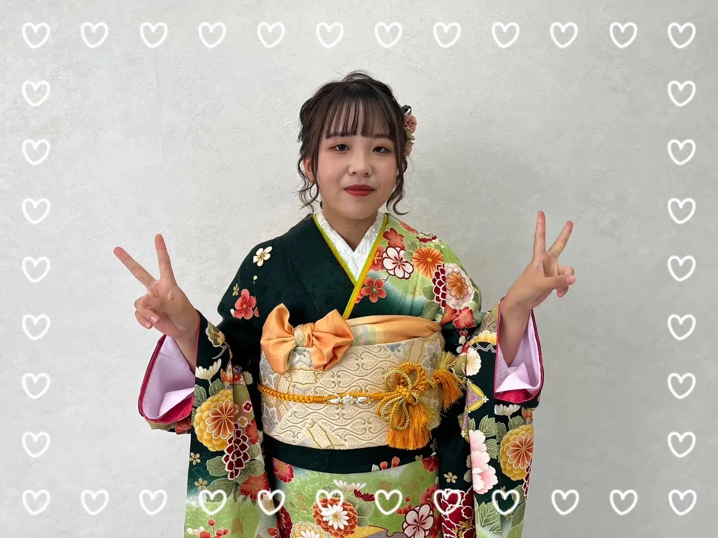 振袖レンタル 奈良 橿原 かわいい おしゃれ 個性派 かわいい かっこいい くすみ イマドキ