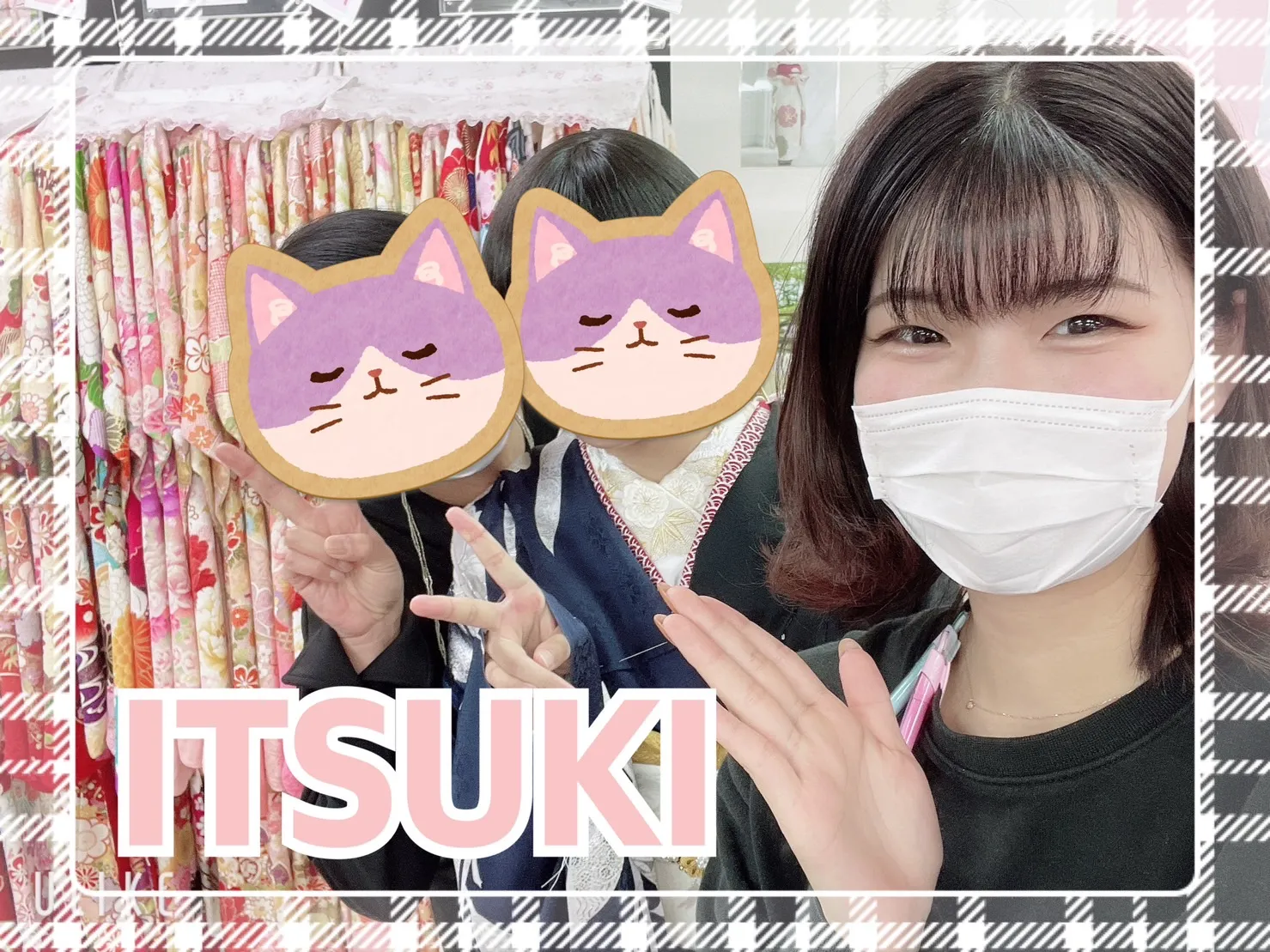 振袖 レンタル 奈良 前撮り撮影会 かわいい 赤 古典 ネイビー くすみ