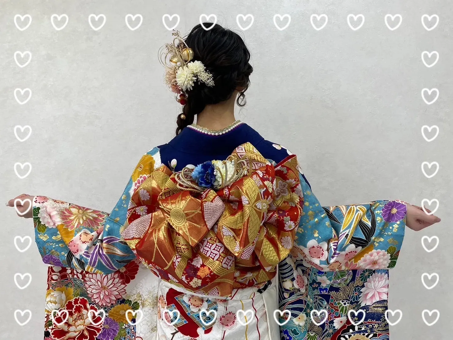 振袖レンタル 奈良 橿原 かわいい おしゃれ 個性派 かわいい かっこいい くすみ イマドキ
