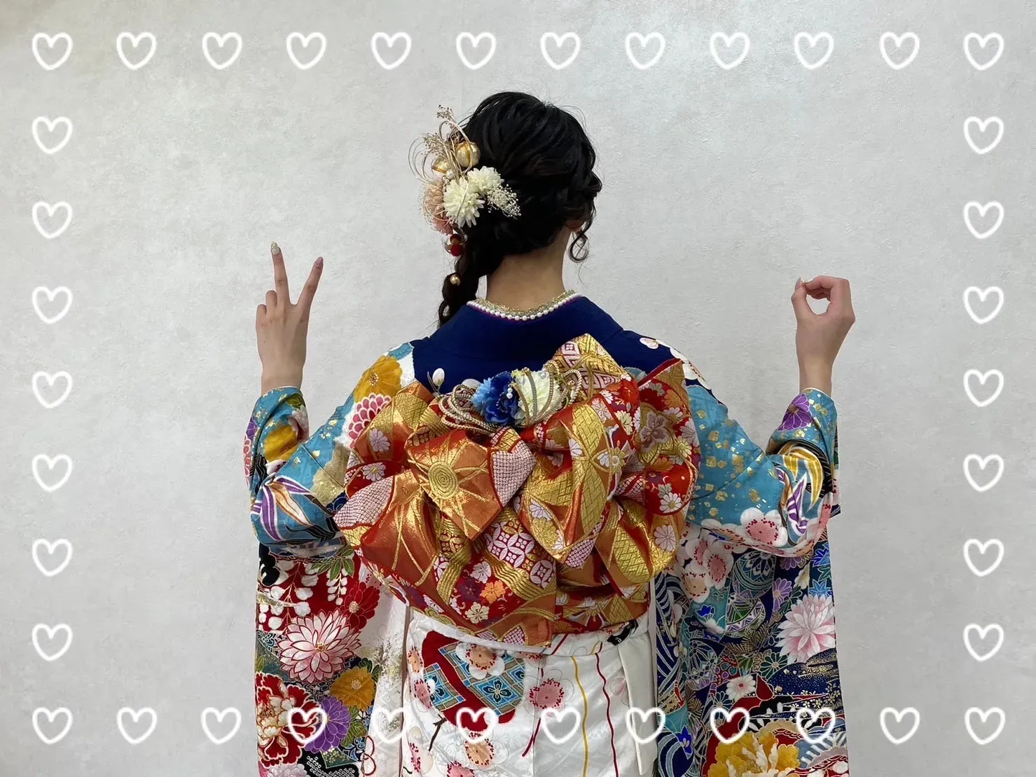 振袖レンタル 奈良 橿原 かわいい おしゃれ 個性派 かわいい かっこいい くすみ イマドキ