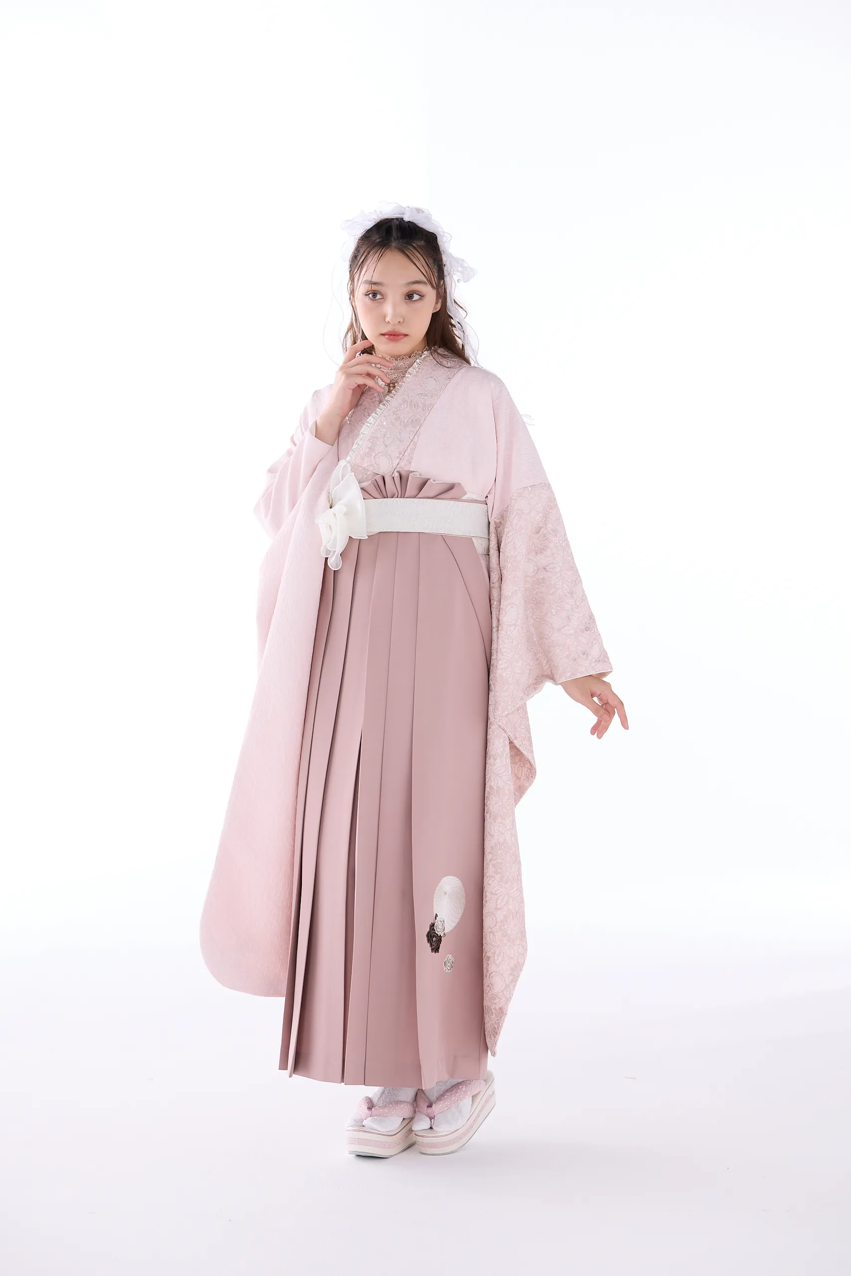 卒業式袴レンタル　お洒落　かわいい