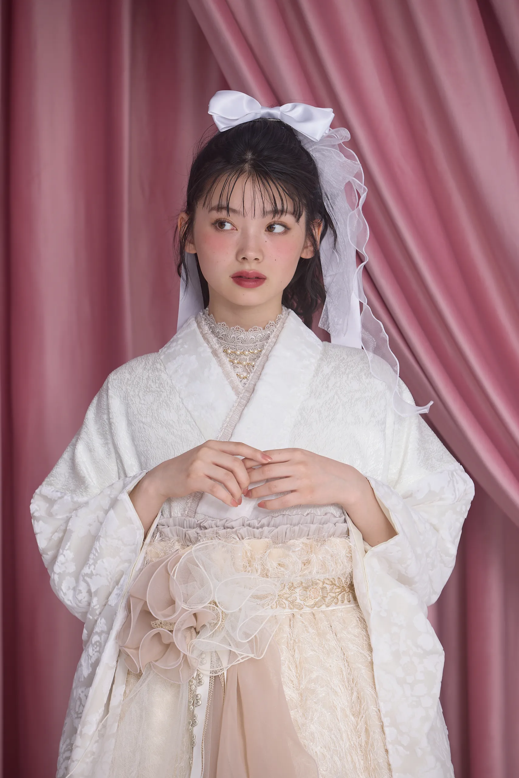 卒業式袴レンタル　お洒落　ドレス袴