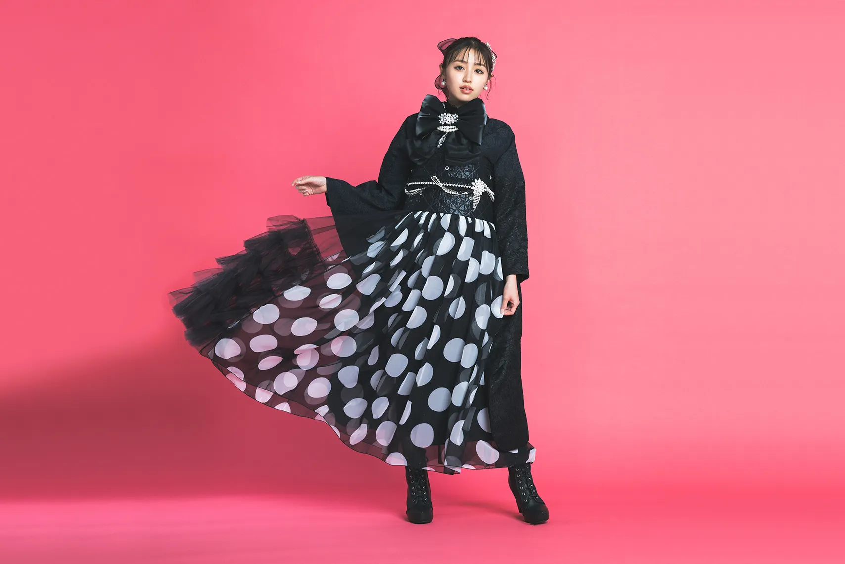 成人式振袖レンタル　BLACKLABEL　ドレス振袖
