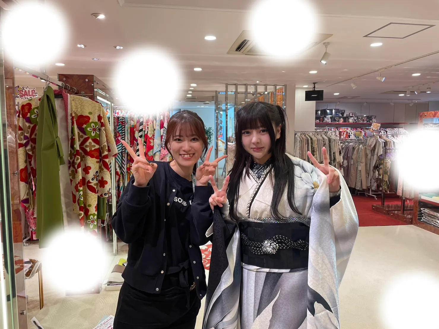 成人式 前撮り 梅田 袴 くすみカラー かわいい イマドキ 淡色 古典 タカゼン 撮影