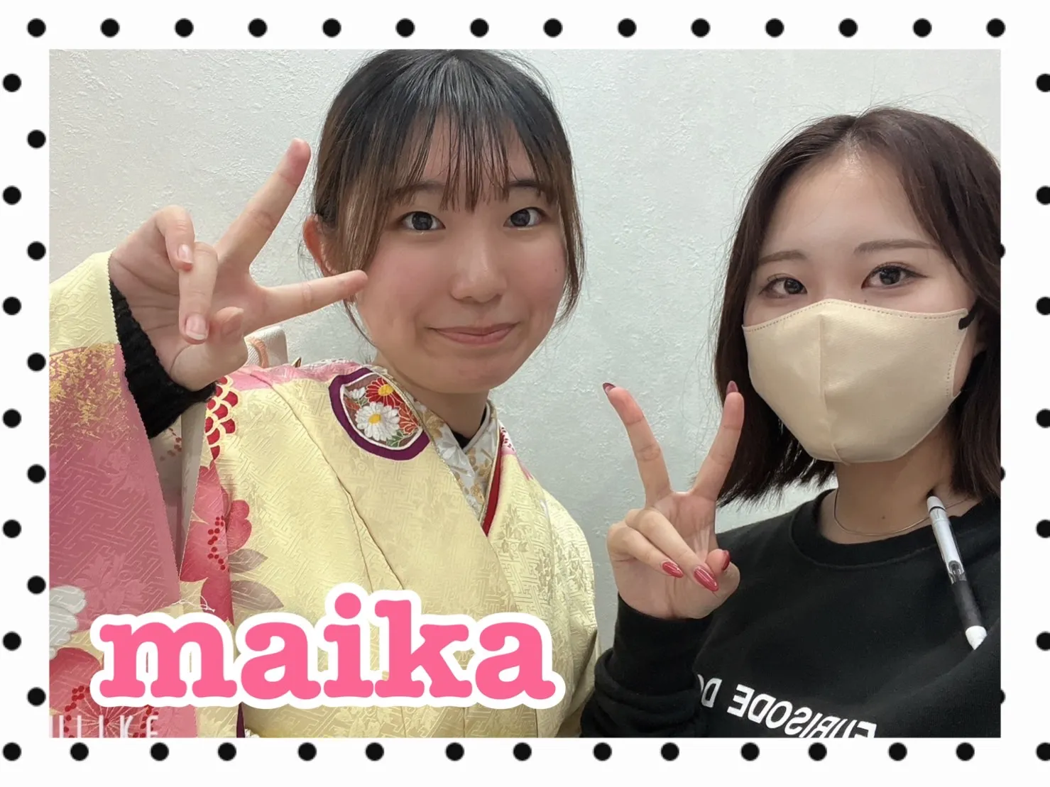 【TAKAZEN橿原店】10日♡2025年成人のレトロな模様と色使いがが可愛いお振袖姫ちゃん♡