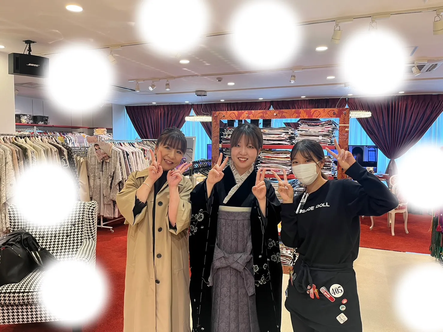 袴レンタル 振袖レンタル くすみ キラキラ かわいい 梅田 大阪 安い イマドキ 古典 くすみカラー 前撮り ヴィンテージ 渋い