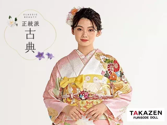 【TAKAZEN姫路店】♡9日 王道古典柄のはんなりで可愛い正統派古典のお振袖のご紹介♡