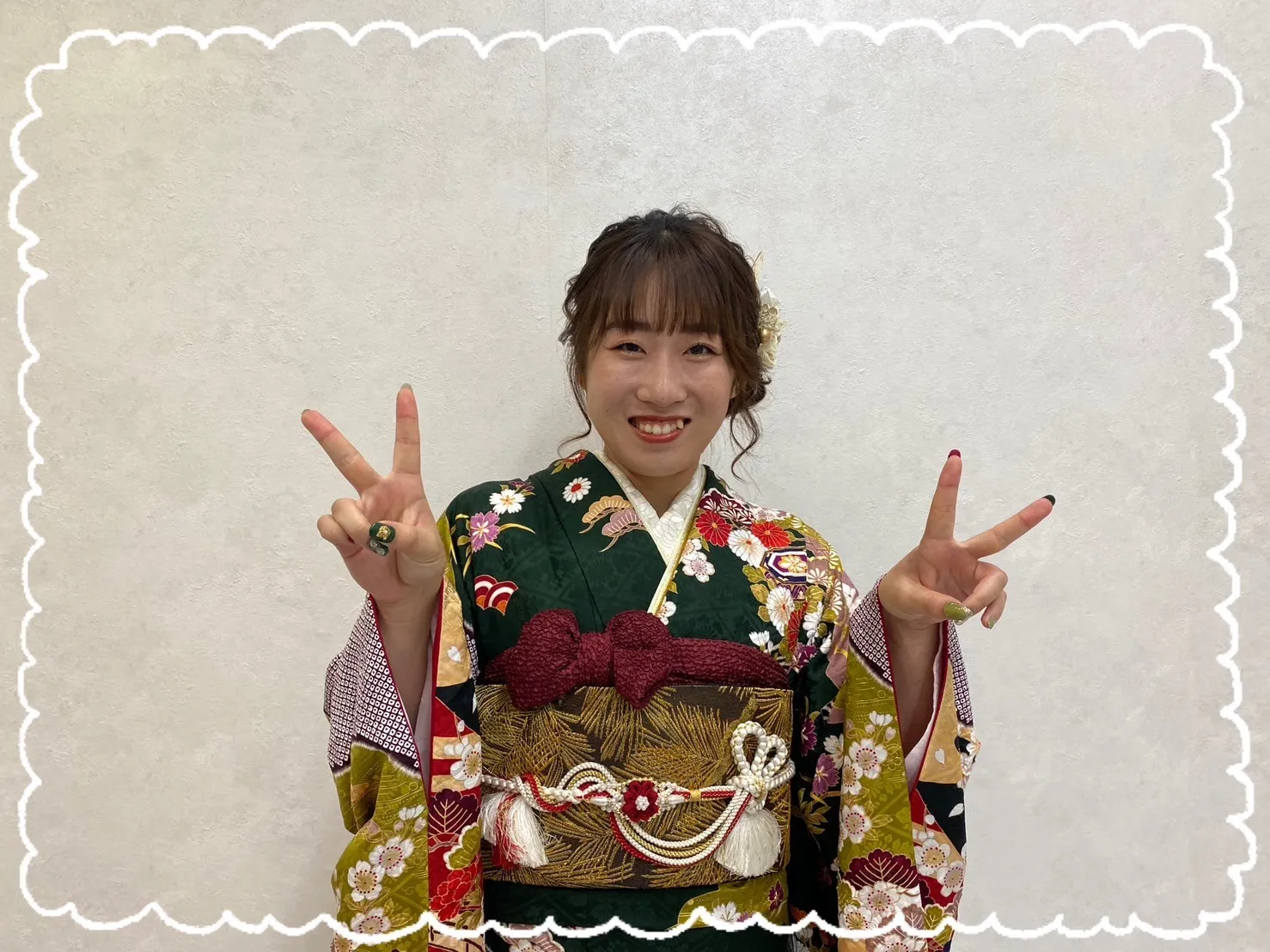 振袖レンタル 奈良 橿原 かわいい おしゃれ 個性派 かわいい かっこいい くすみ イマドキ