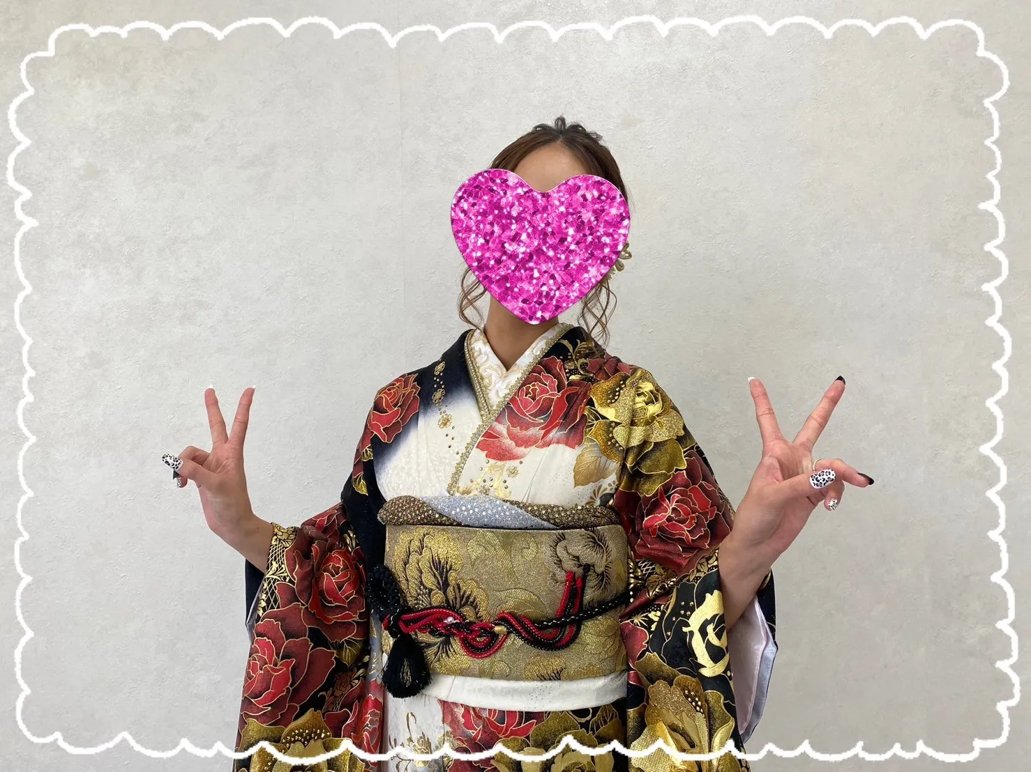 振袖レンタル 奈良 橿原 かわいい おしゃれ 個性派 かわいい かっこいい くすみ イマドキ