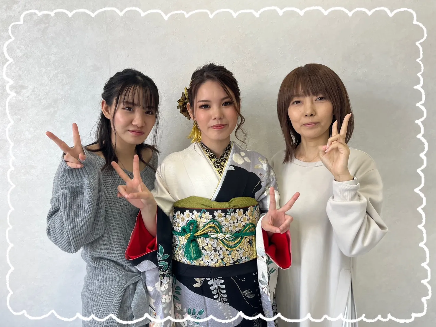 振袖レンタル 奈良 橿原 かわいい おしゃれ 個性派 かわいい かっこいい くすみ イマドキ