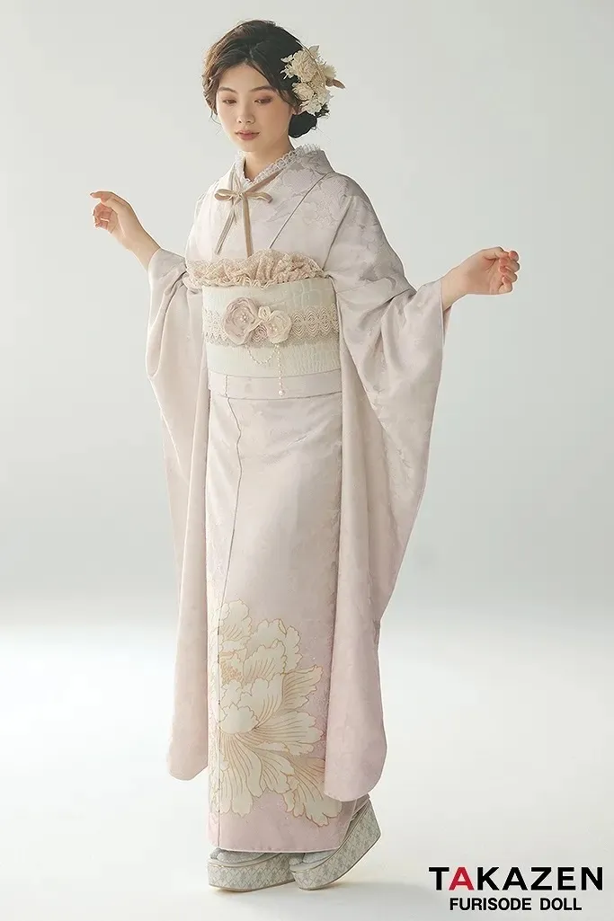 振袖 レンタル 奈良 前撮り撮影会 かわいい くすみエレガント 淡い きれい