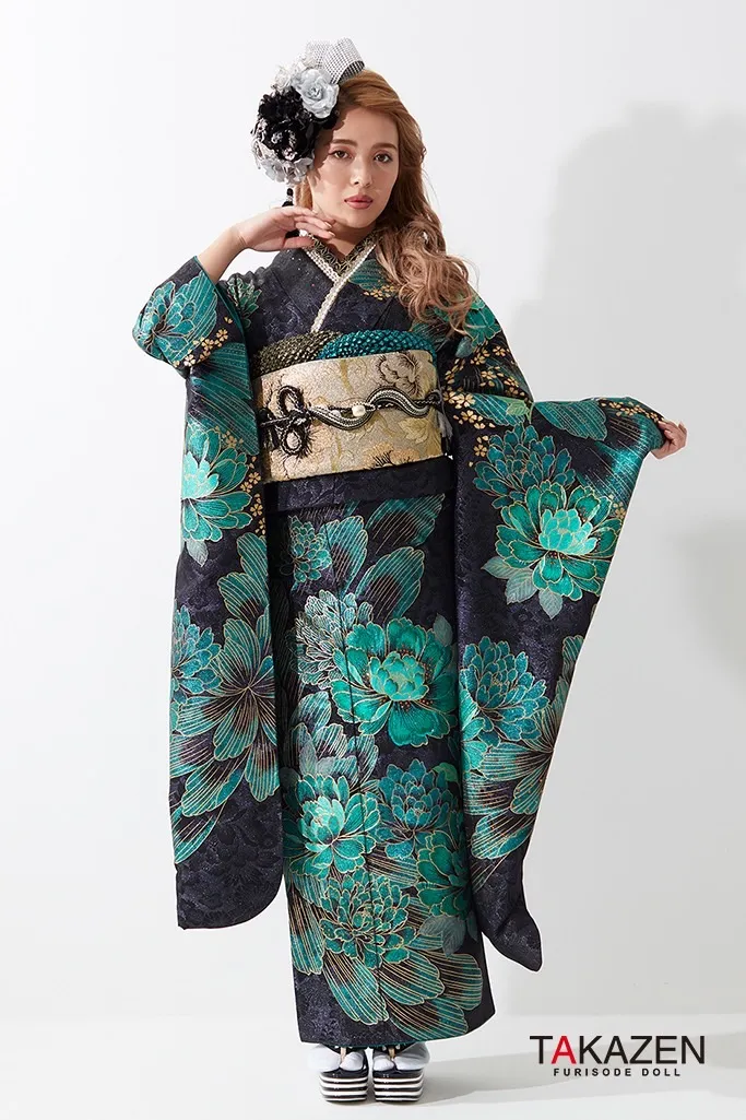 振袖レンタル 奈良 橿原 かわいい おしゃれ 個性派 かわいい かっこいい くすみ イマドキ