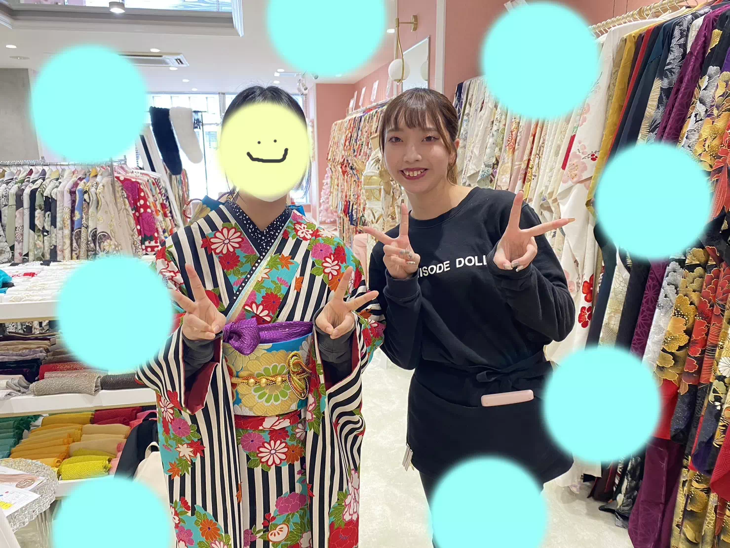 【TAKAZEN姫路店】♡13日 モノクロのストライプのデザインが可愛いレトロデザインが似合う姫路市のお写真プラン姫ちゃん♡