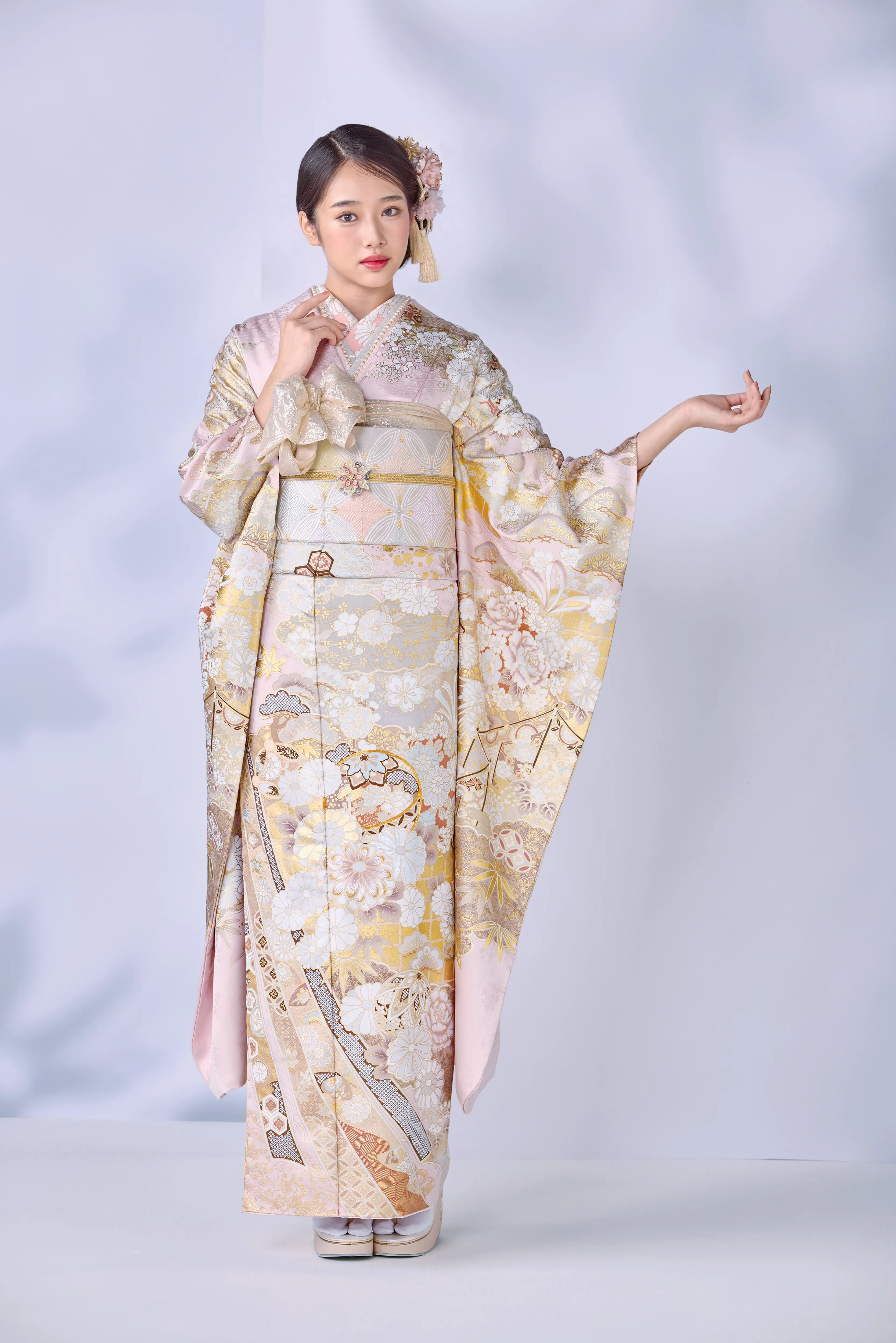 成人式　振袖　古典　古典柄　王道　華やか　高級振袖　プレミアム古典　関芳