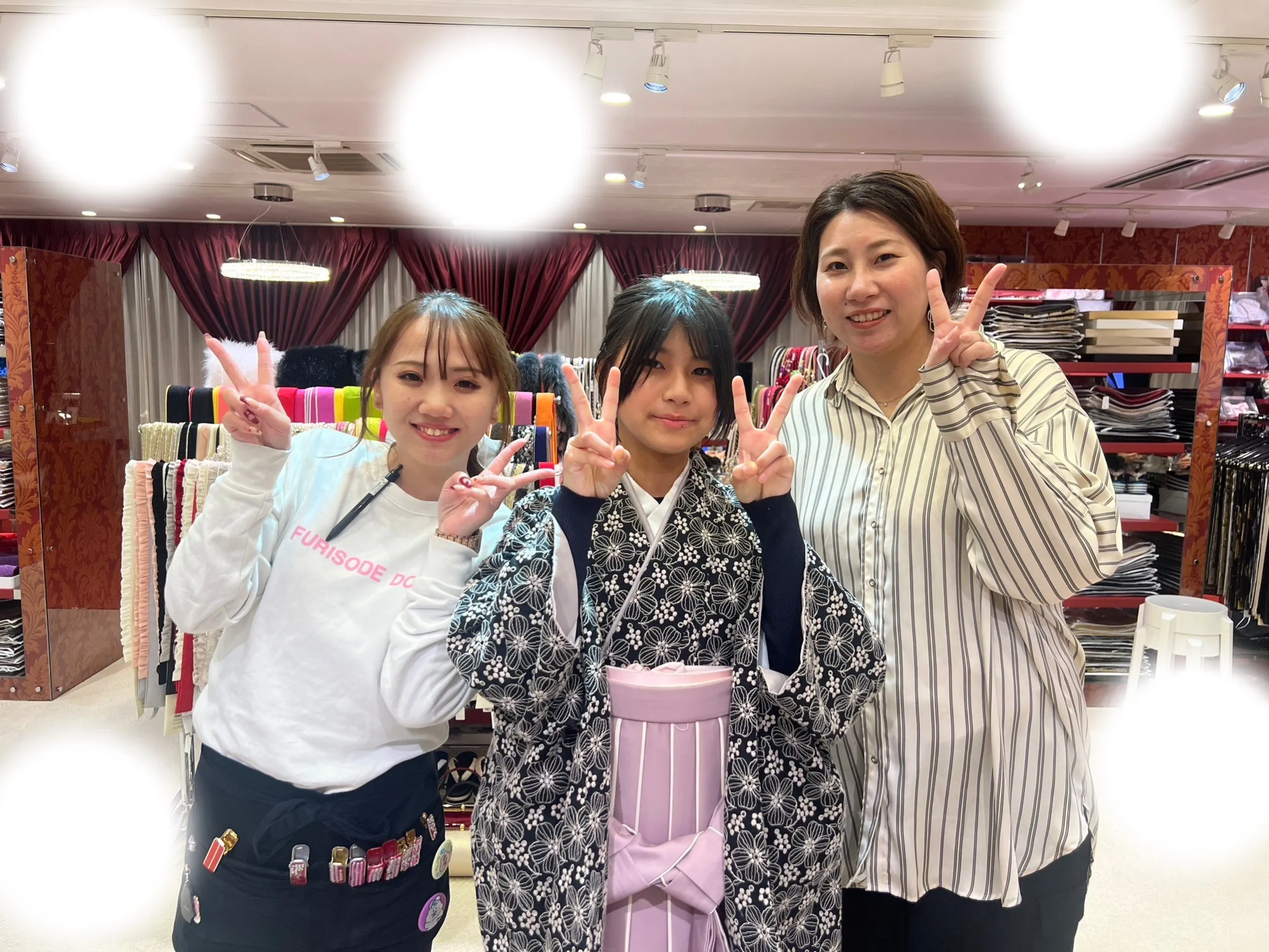 成人式 前撮り 梅田 袴 くすみカラー かわいい イマドキ 淡色 古典 タカゼン 撮影