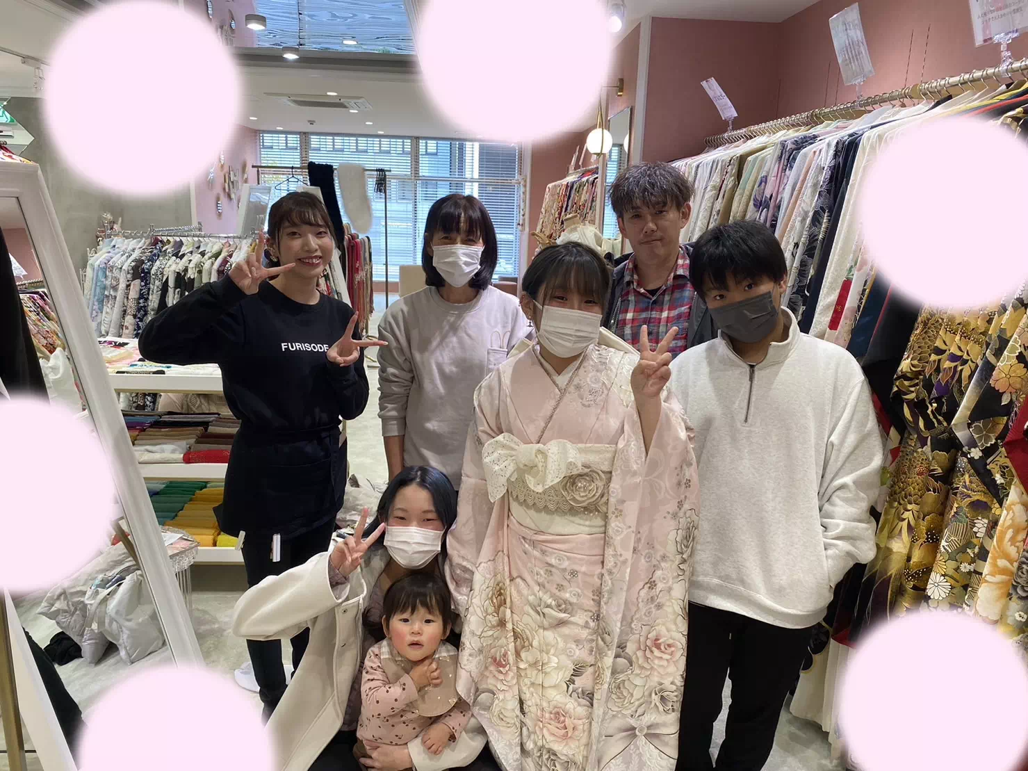 【TAKAZEN姫路店】♡18日　誰とも被らないタカゼン最新作！甘めピンクのヘップバーンの小野市の振袖レンタル姫ちゃん♡