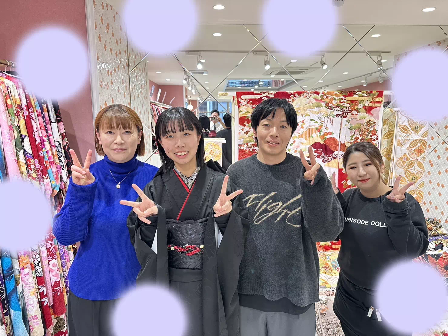 【TAKAZEN姫路店】♡23日 シンプルな黒無地のカッコイイ加古川の成人式の可愛い姫ちゃん♡