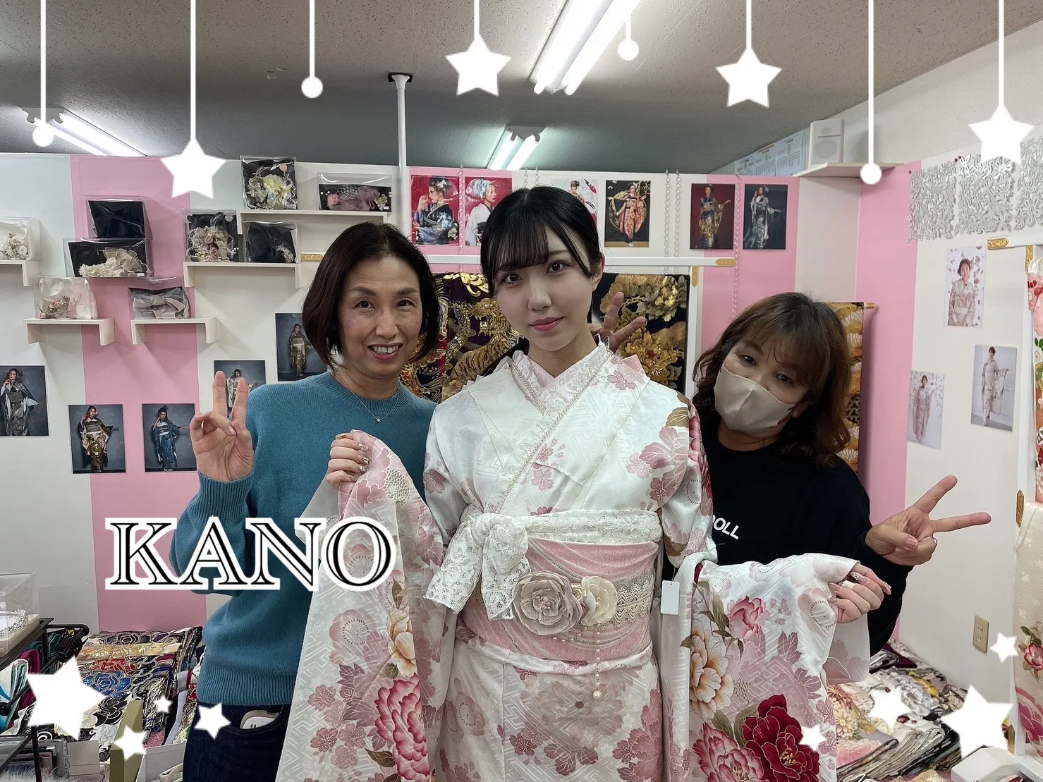 振袖 レンタル 奈良 可愛い オシャレ ピンク ホワイト