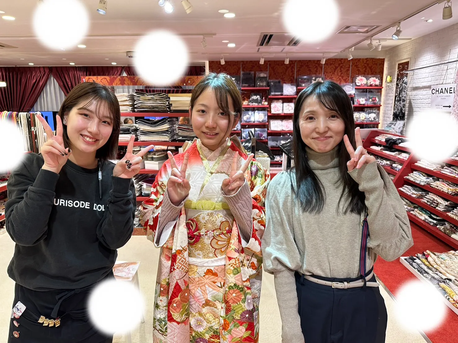 TAKAZEN大阪梅田本店 振袖レンタル 古典柄