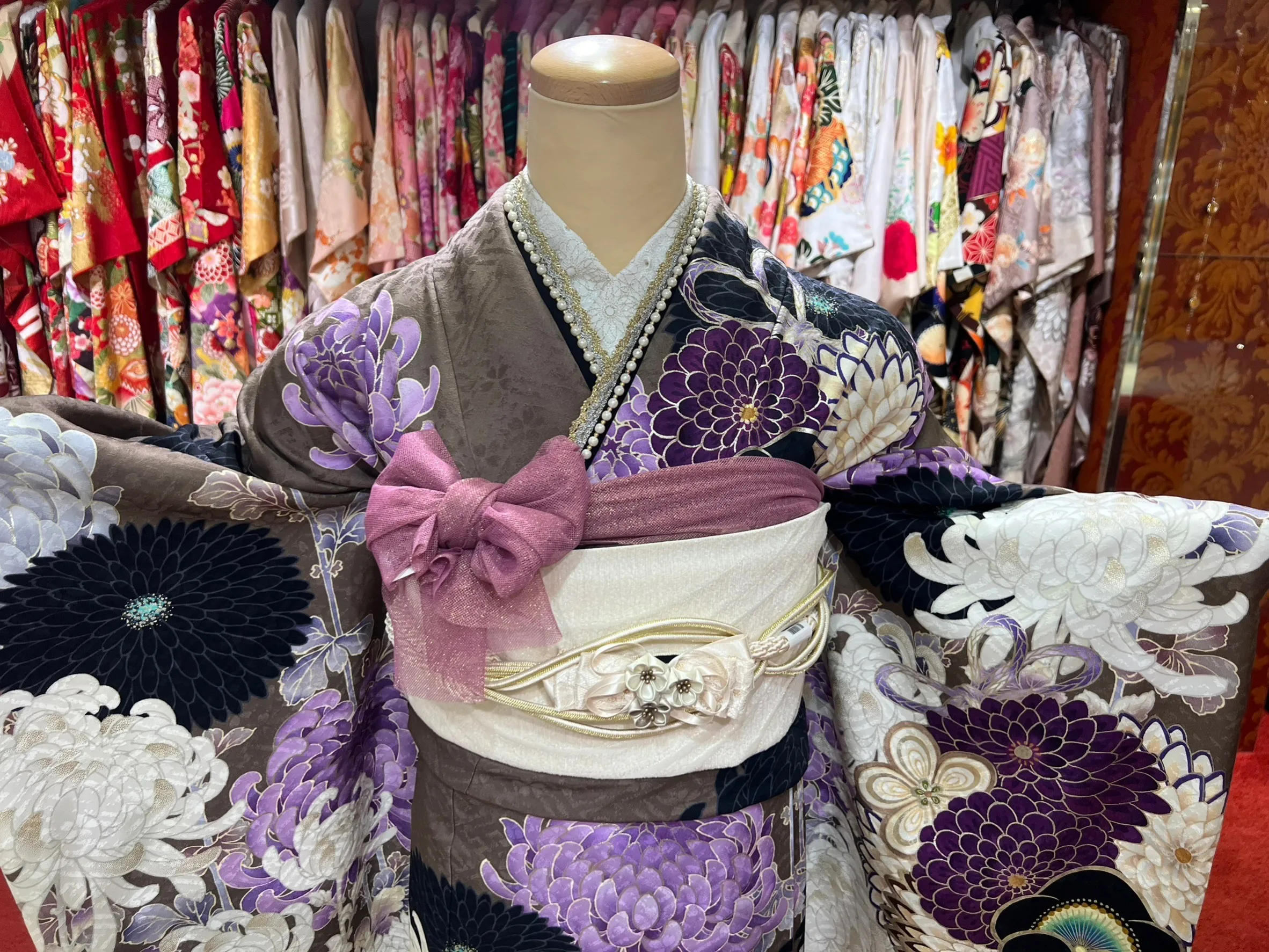 振袖レンタル　袴レンタル　前撮り　写真プラン　ペット可　かわいい　イマドキ　古典　くすみ　大阪　梅田