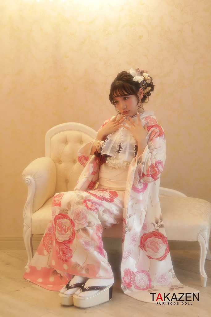 成人式 レンタル 振袖 可愛い 今どき 淡い色 ピンク