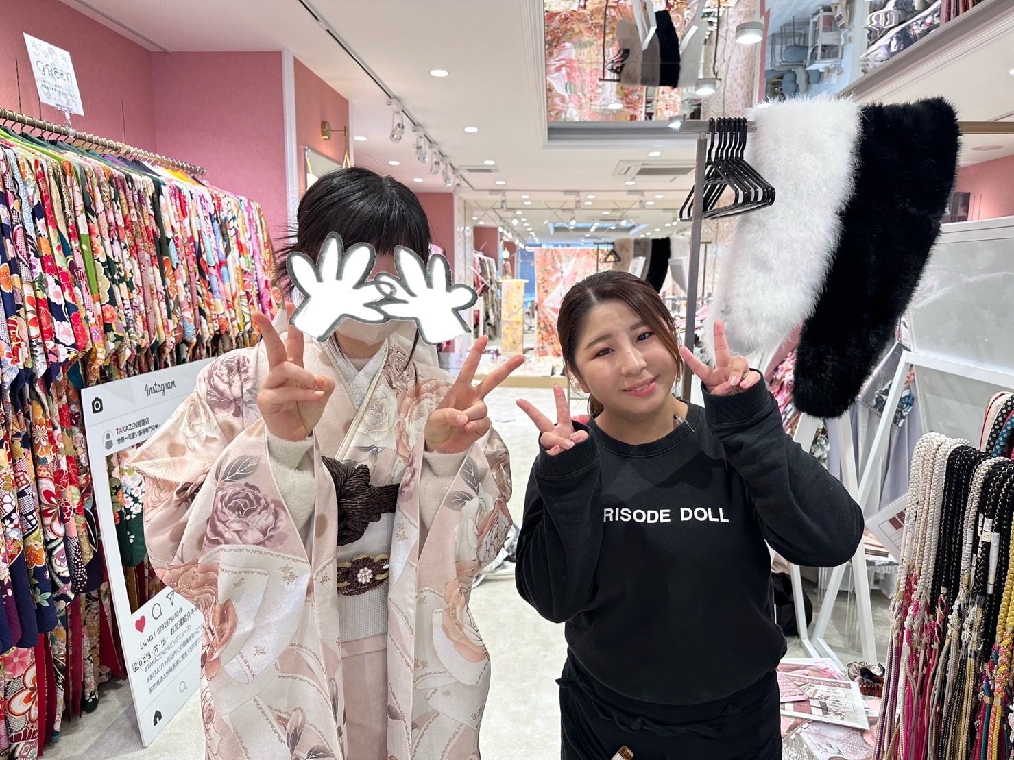 【TAKAZEN姫路店】♡20日 赤穂市成人式 キラキラ可愛い!TAKAZENオリジナルヘップバーン振袖姫ちゃん♡