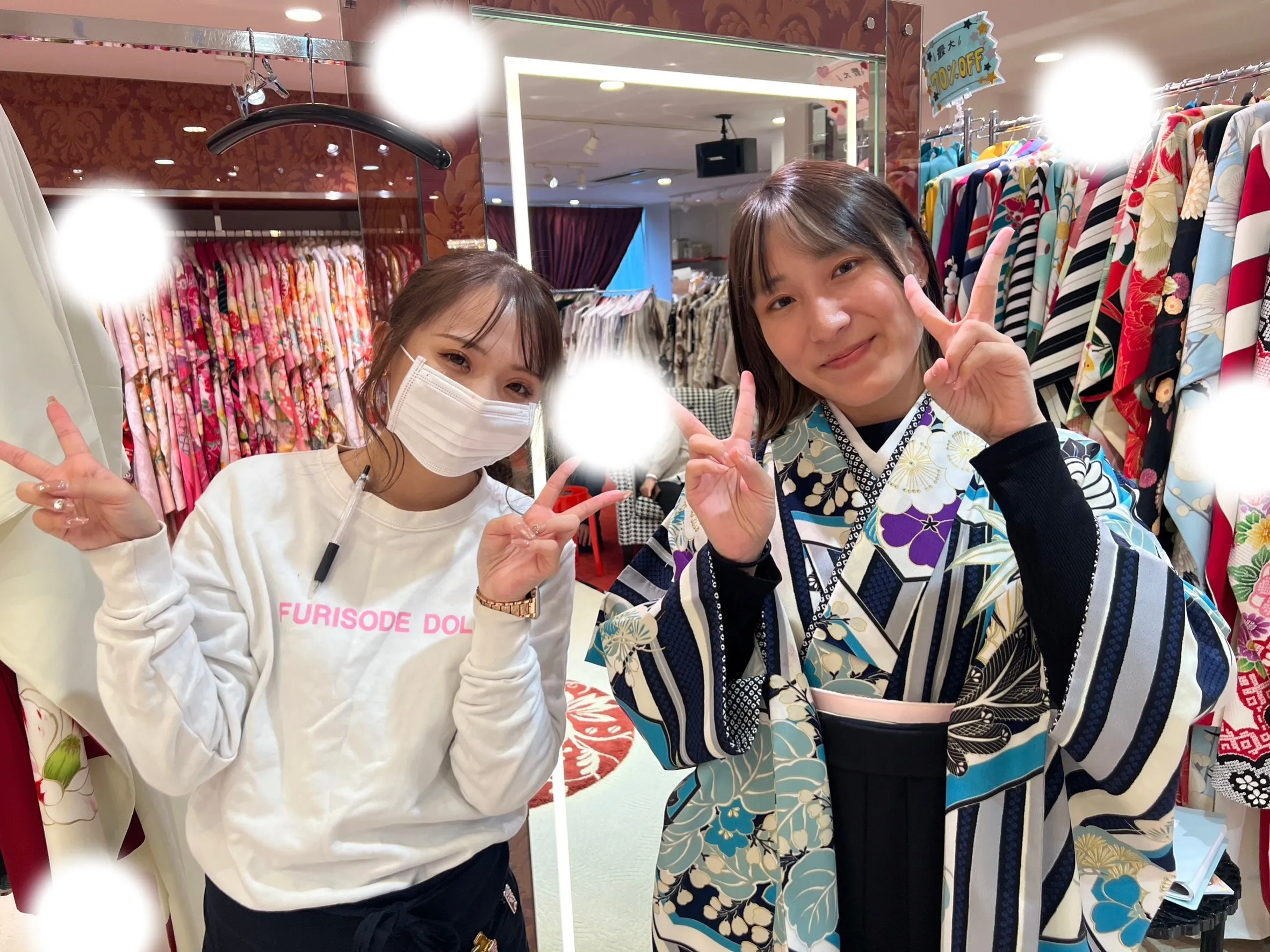 袴レンタル　振袖レンタル　くすみ　キラキラ　かわいい　梅田　大阪　安い　イマドキ　古典　くすみカラー　前撮り　ヴィンテージ　渋い