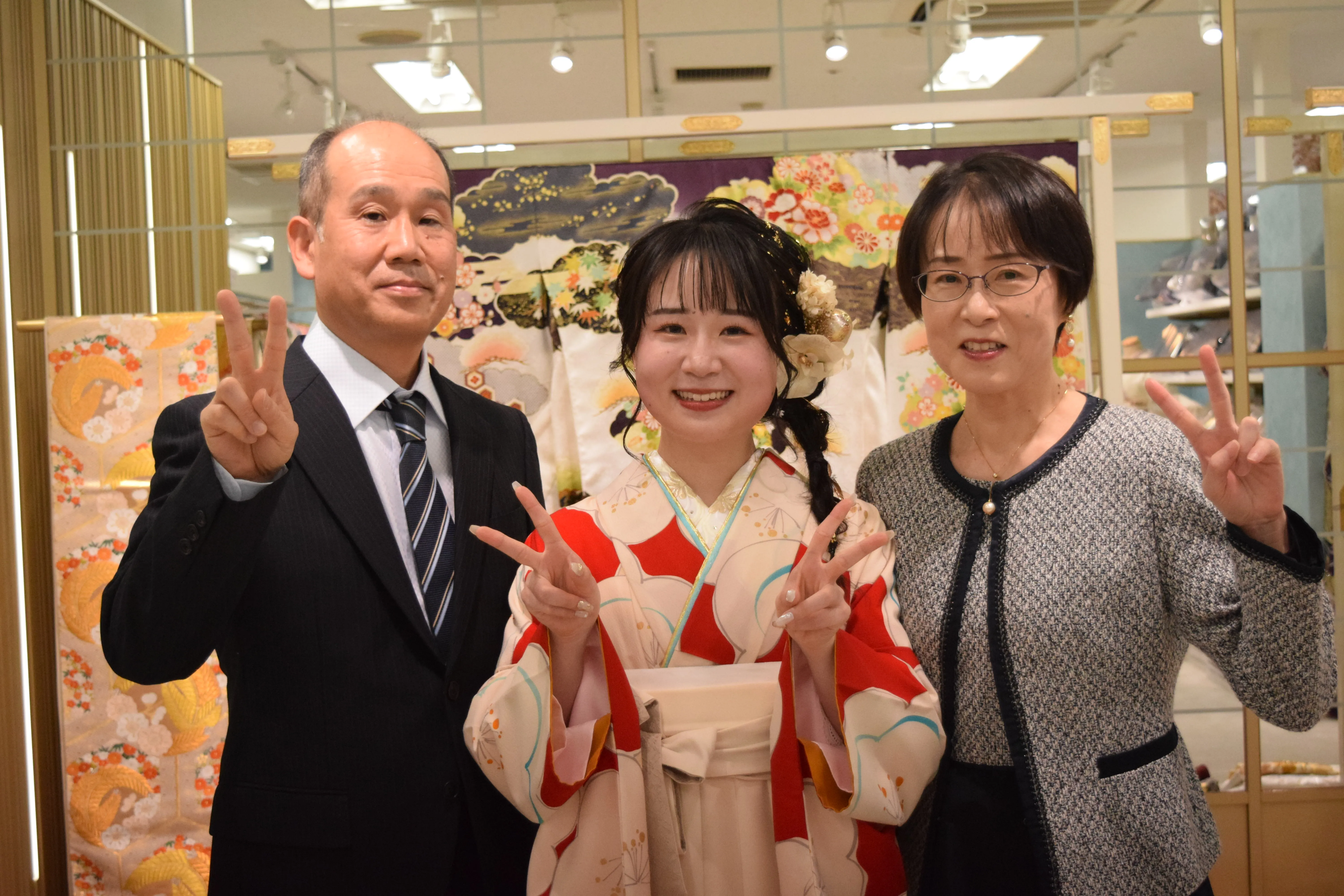 袴レンタル　卒業式　前撮り　なんば