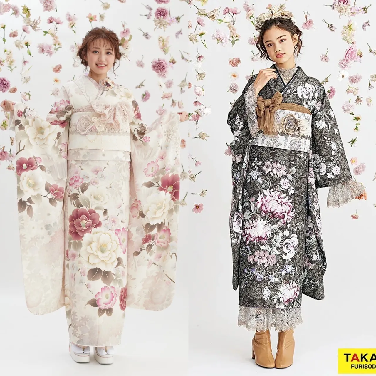 振袖レンタル 奈良 橿原 かわいい おしゃれ 個性派 かわいい かっこいい くすみ イマドキ