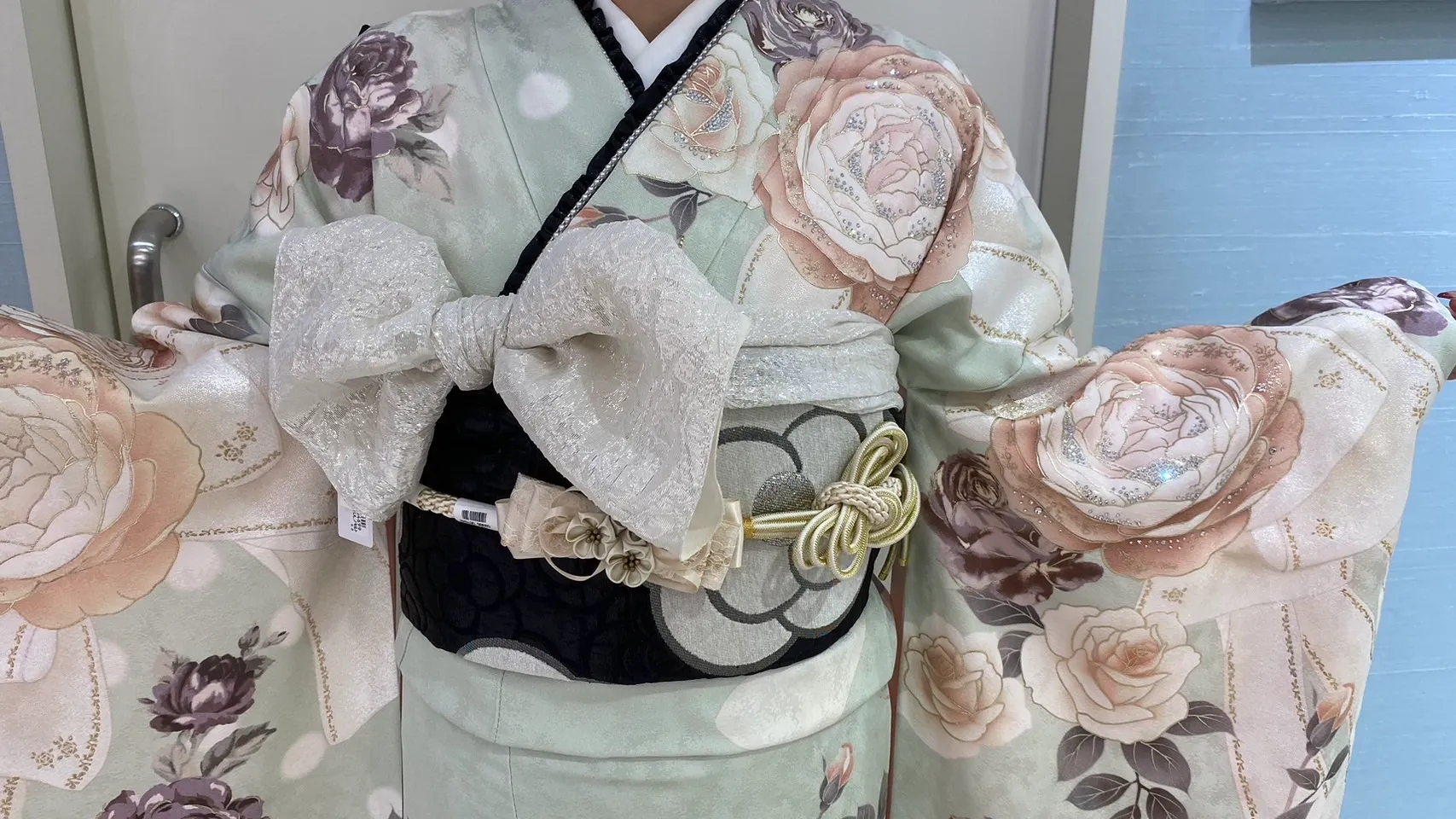 成人式　振袖レンタル　成人式振袖 振袖レンタル　イマドキ　オシャレ　ヘップバーン　リボン