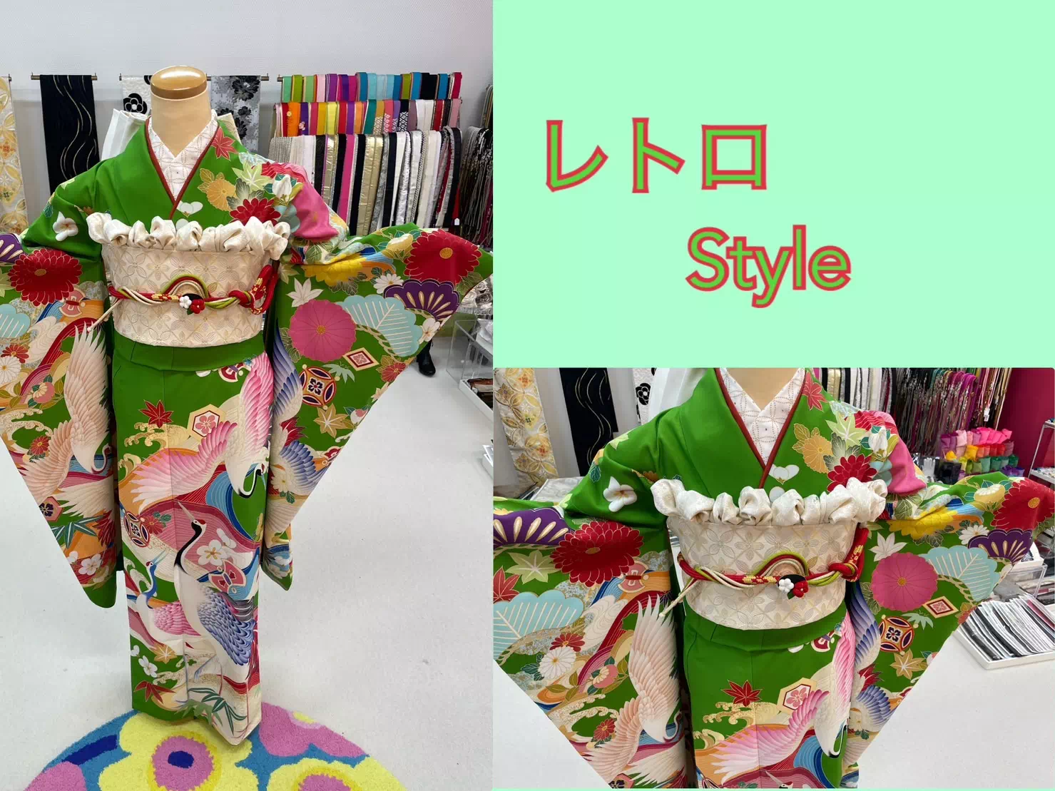 TAKAZEN神戸店 レトロ 古典 かわいい 振袖レンタル 駆け込み 間に合う 成人式