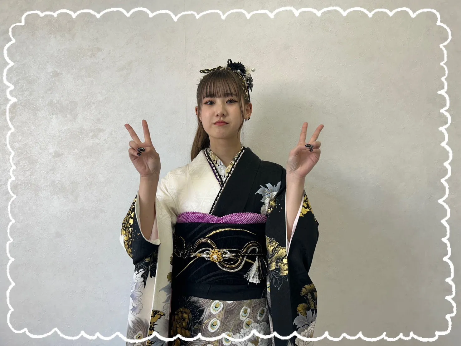 振袖レンタル 奈良 橿原 かわいい おしゃれ 個性派 かわいい かっこいい くすみ イマドキ
