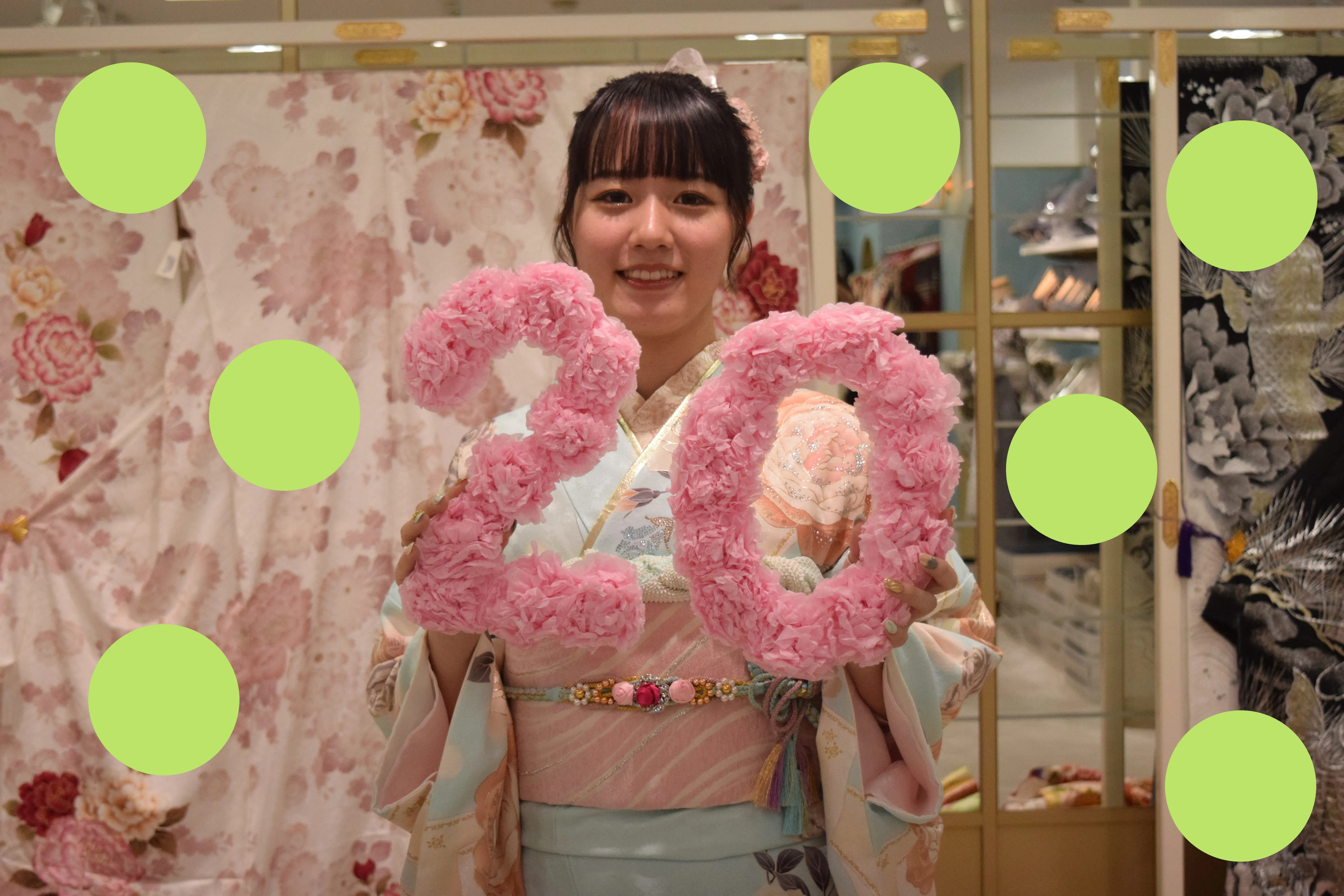 前撮り　振袖　撮影会　かわいい　キラキラ