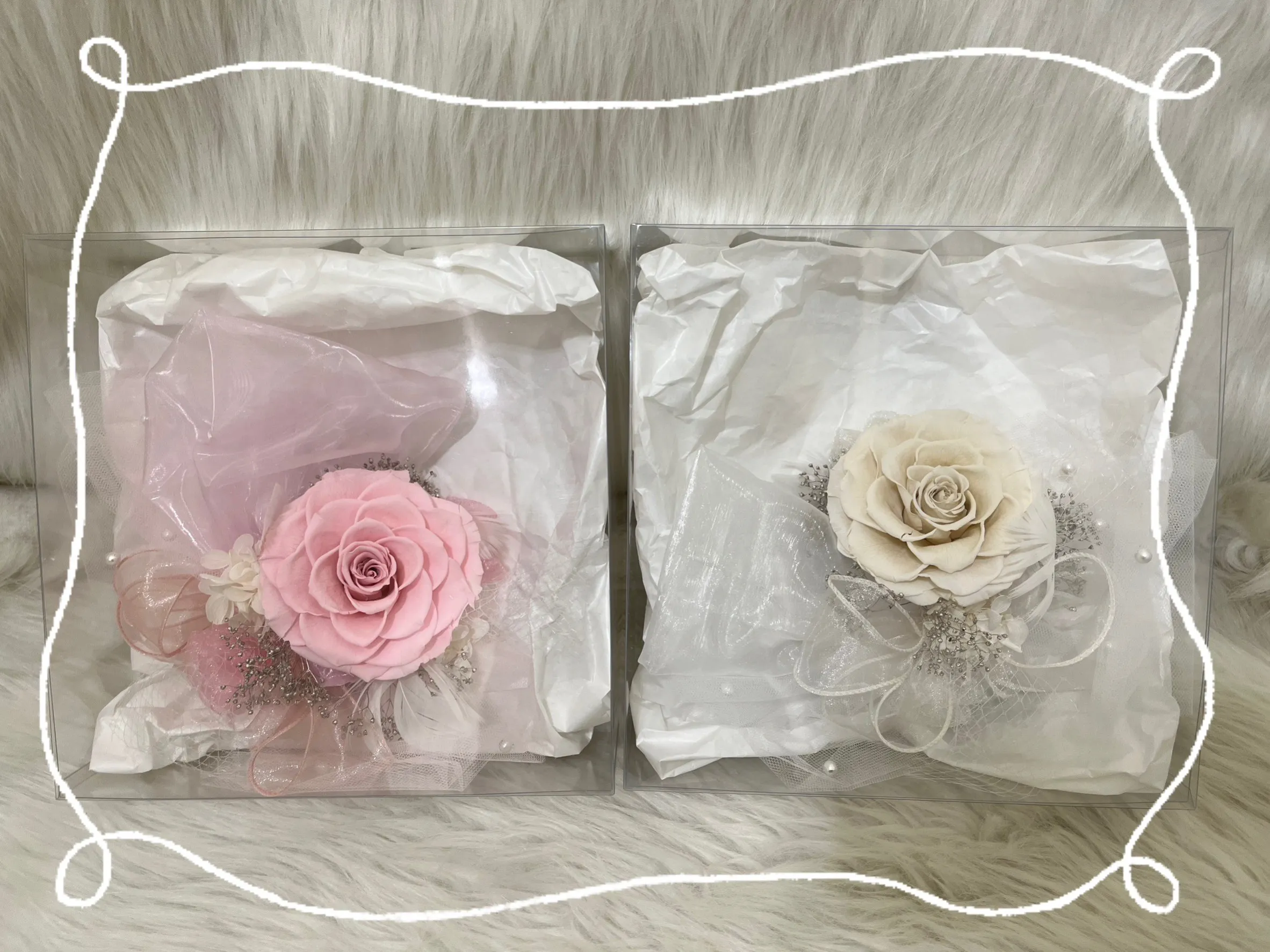 成人式　振袖　袴　薔薇　可愛い　白　ピンク