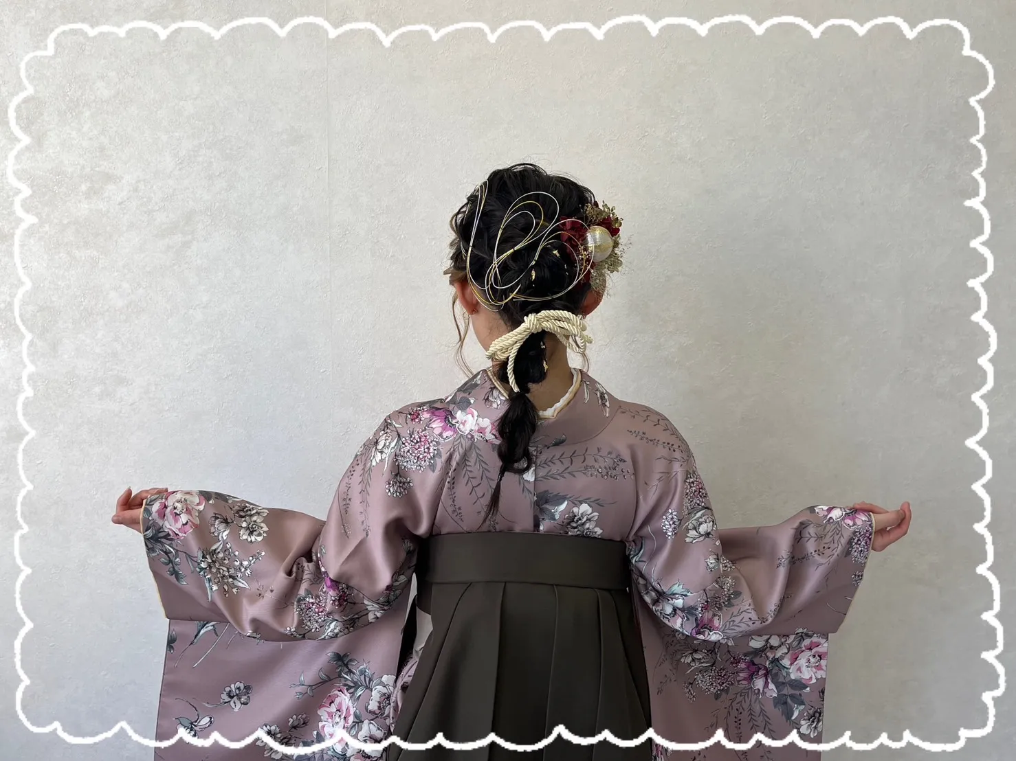 振袖レンタル 奈良 橿原 かわいい おしゃれ 個性派 かわいい かっこいい くすみ イマドキ