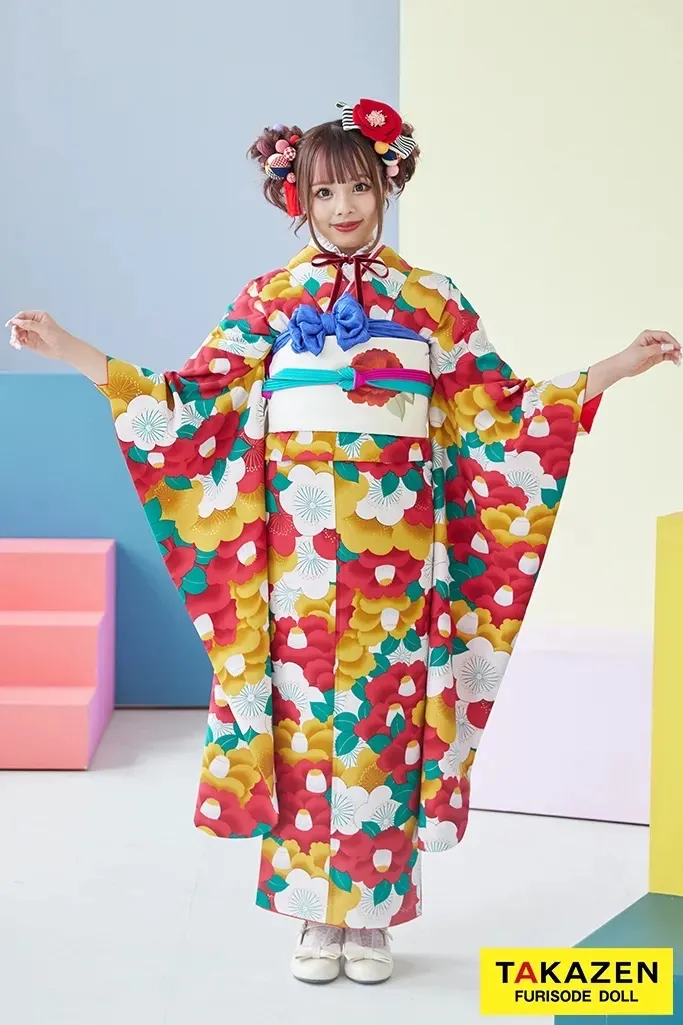 振袖 レンタル 奈良 前撮り撮影会 かわいい 赤 古典