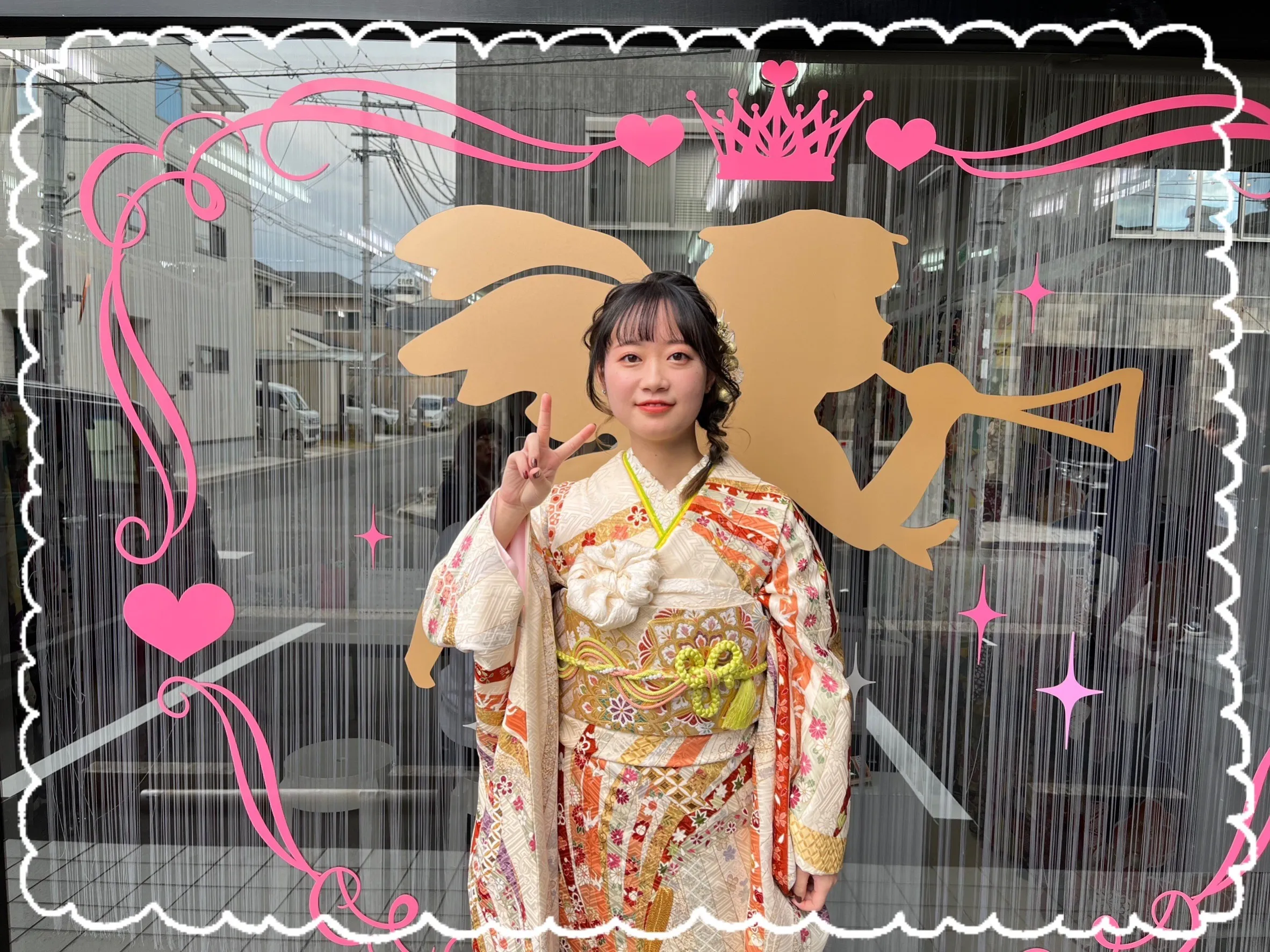 振袖 レンタル 奈良 前撮り撮影会 かわいい 赤 古典