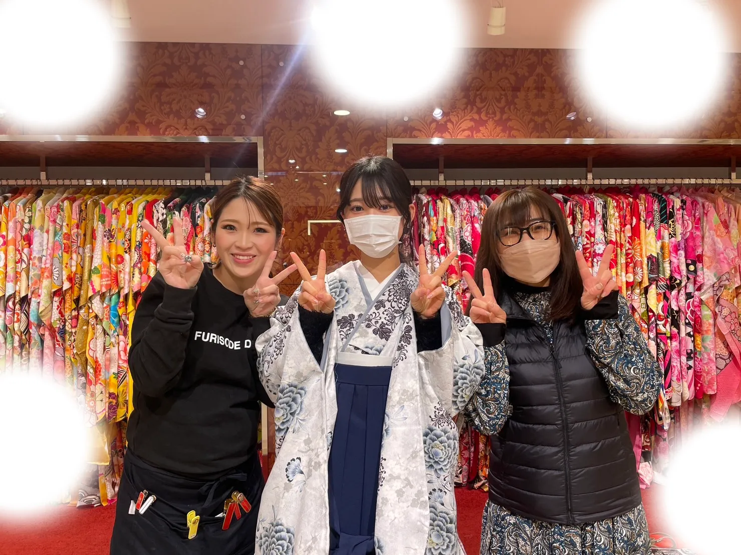 袴レンタル 振袖レンタル くすみ キラキラ かわいい 梅田 大阪 安い イマドキ 古典 くすみカラー 前撮り ヴィンテージ 渋い
