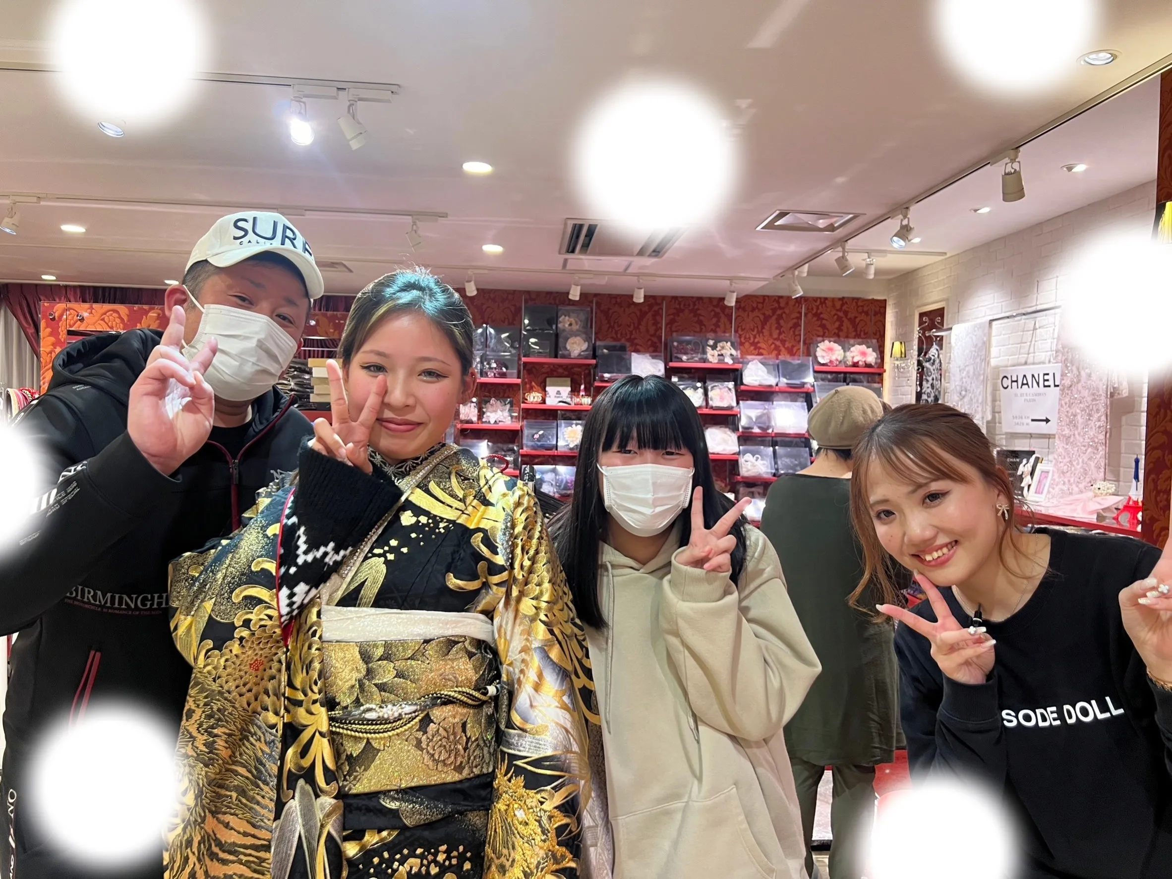 袴レンタル　振袖レンタル　くすみ　キラキラ　かわいい　梅田　大阪　安い　イマドキ　古典　くすみカラー　前撮り　モード　ジャパンモード　キラキラ