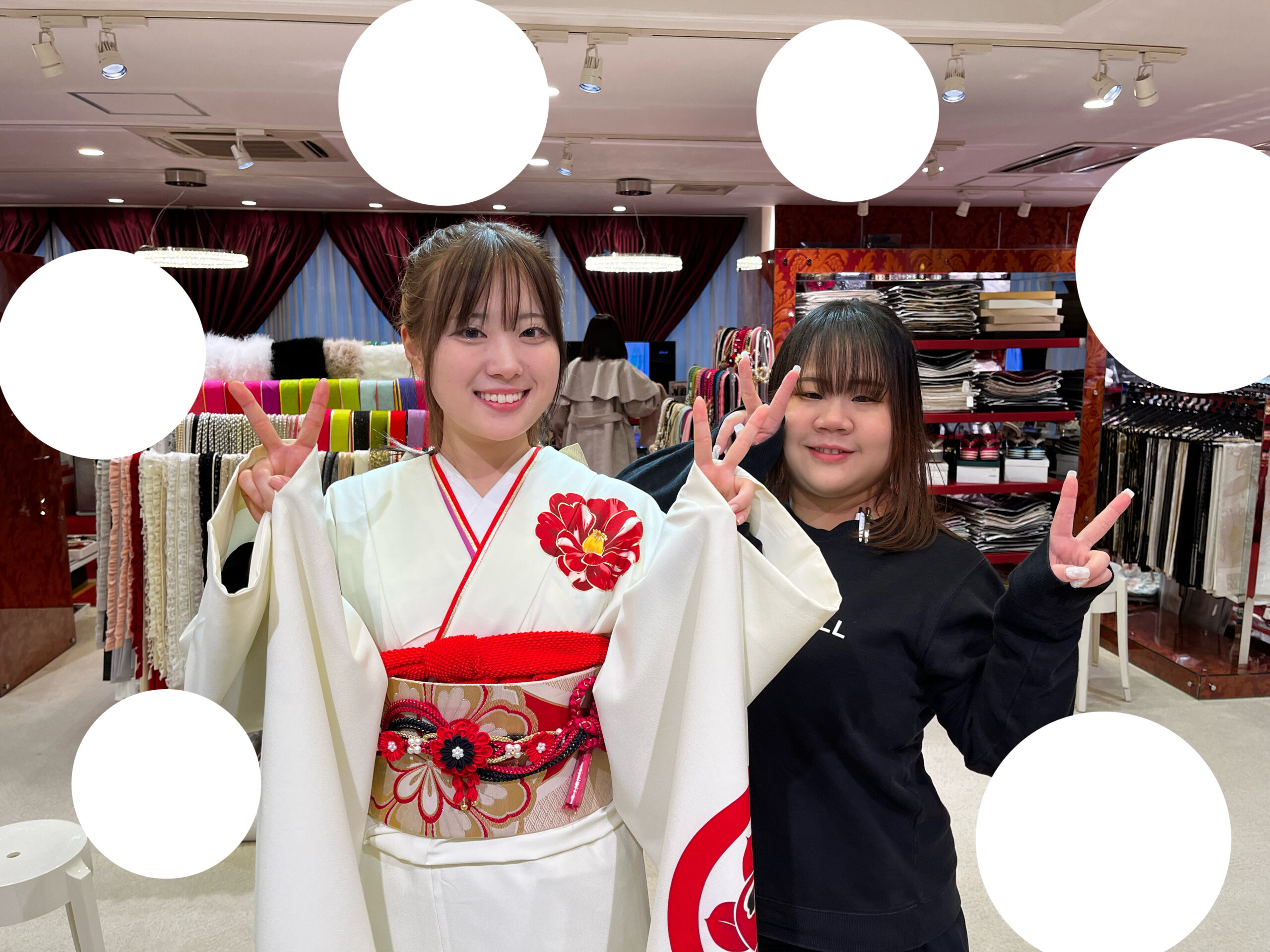 タカゼン梅田店 振袖レンタル レトロ