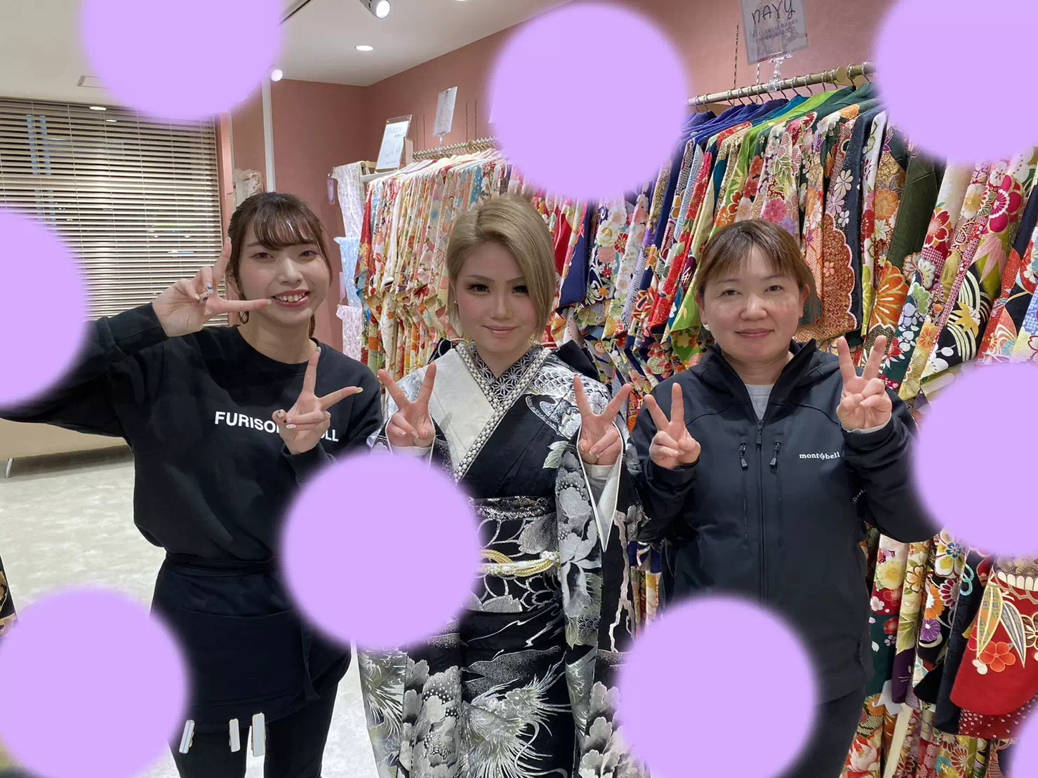 【TAKAZEN姫路店】♡9日 ぴょなちゃん着用のTAKAZENオリジナルのシルバー龍のJAPANMODE振袖で振袖レンタルの姫路市の姫ちゃん♡