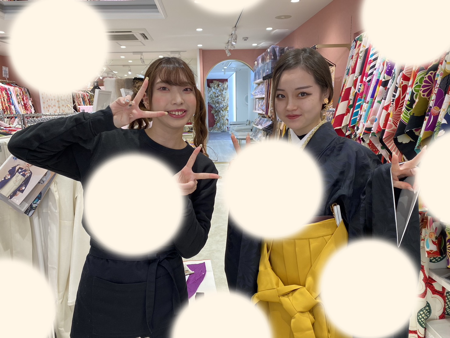 【TAKAZEN姫路店】♡22日　大学生卒業式！ご自身のお振袖でイマドキカッコイイ袴姫ちゃん♡